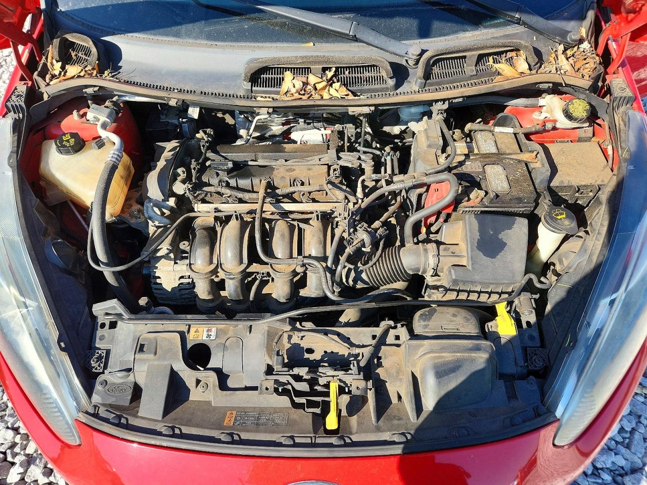 2014 Ford Fiesta Se Red vin: 3FADP4BJ4EM205566