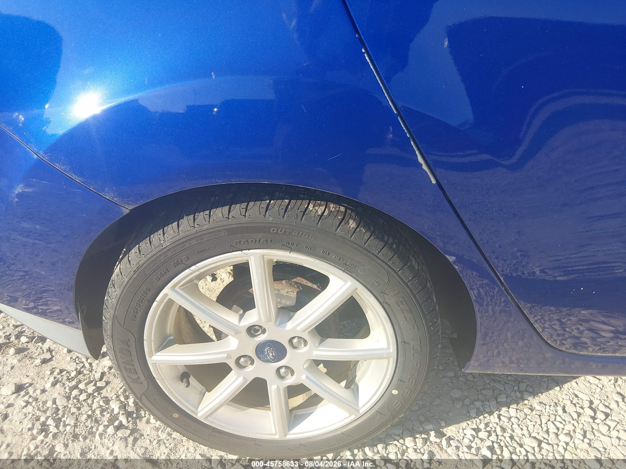 2014 Ford Fiesta Se Blue vin: 3FADP4BJ4EM226773