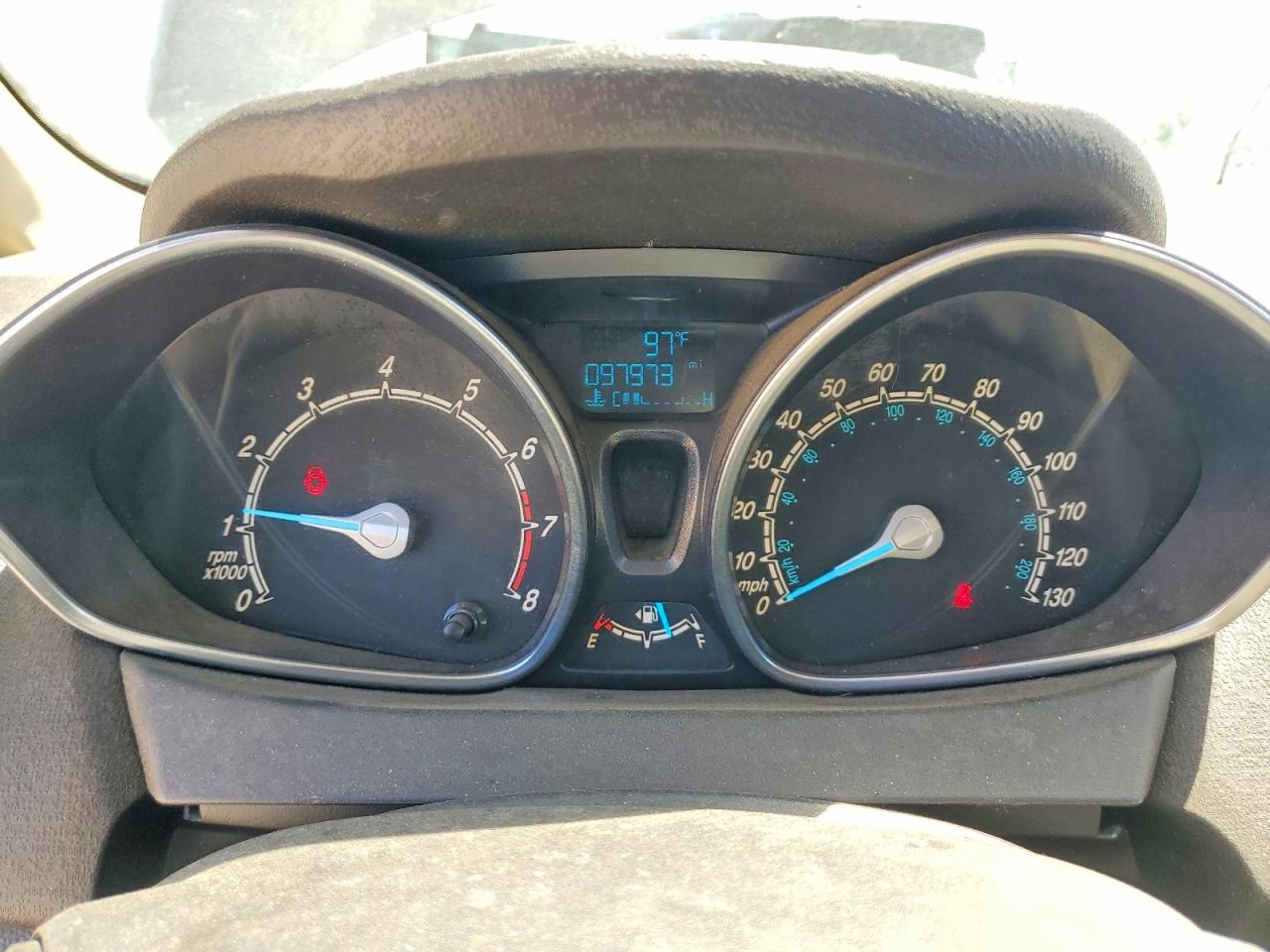 2014 Ford Fiesta Se Gray vin: 3FADP4BJ4EM235778