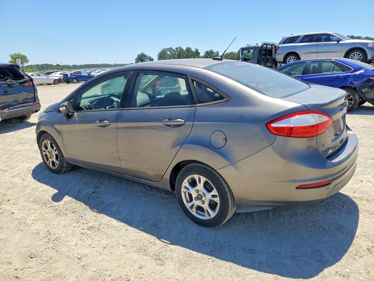 2014 Ford Fiesta Se Gray vin: 3FADP4BJ4EM235778