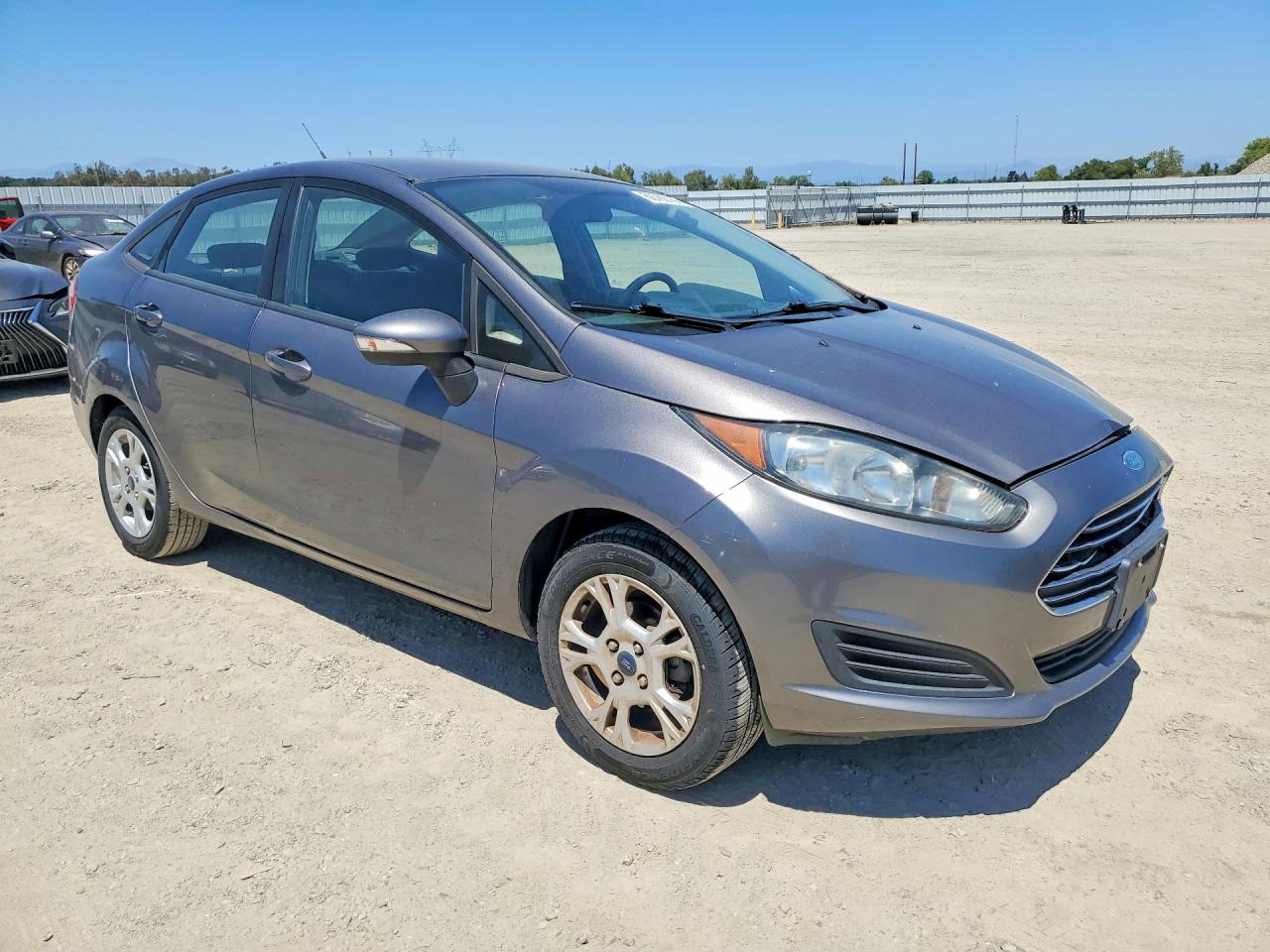 2014 Ford Fiesta Se Gray vin: 3FADP4BJ4EM235778