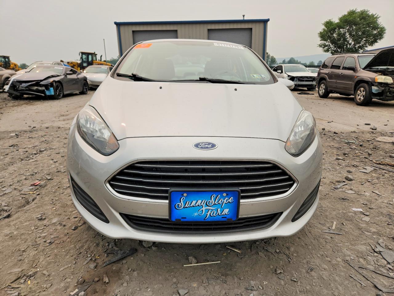 2015 Ford Fiesta Se Silver vin: 3FADP4BJ4FM122639