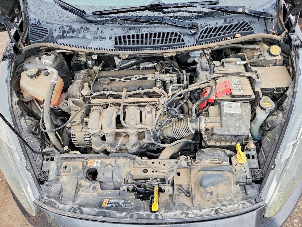 2015 Ford Fiesta Se Gray vin: 3FADP4BJ4FM133334