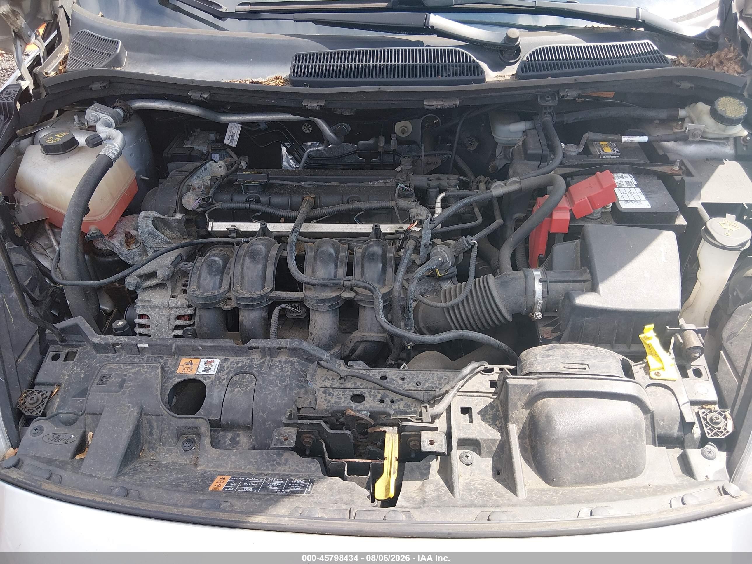 2015 Ford Fiesta Se Silver vin: 3FADP4BJ4FM160193