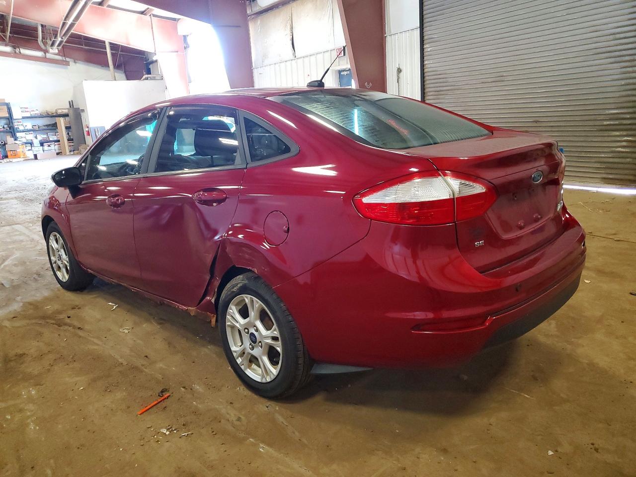 2015 Ford Fiesta Se Red vin: 3FADP4BJ4FM168634
