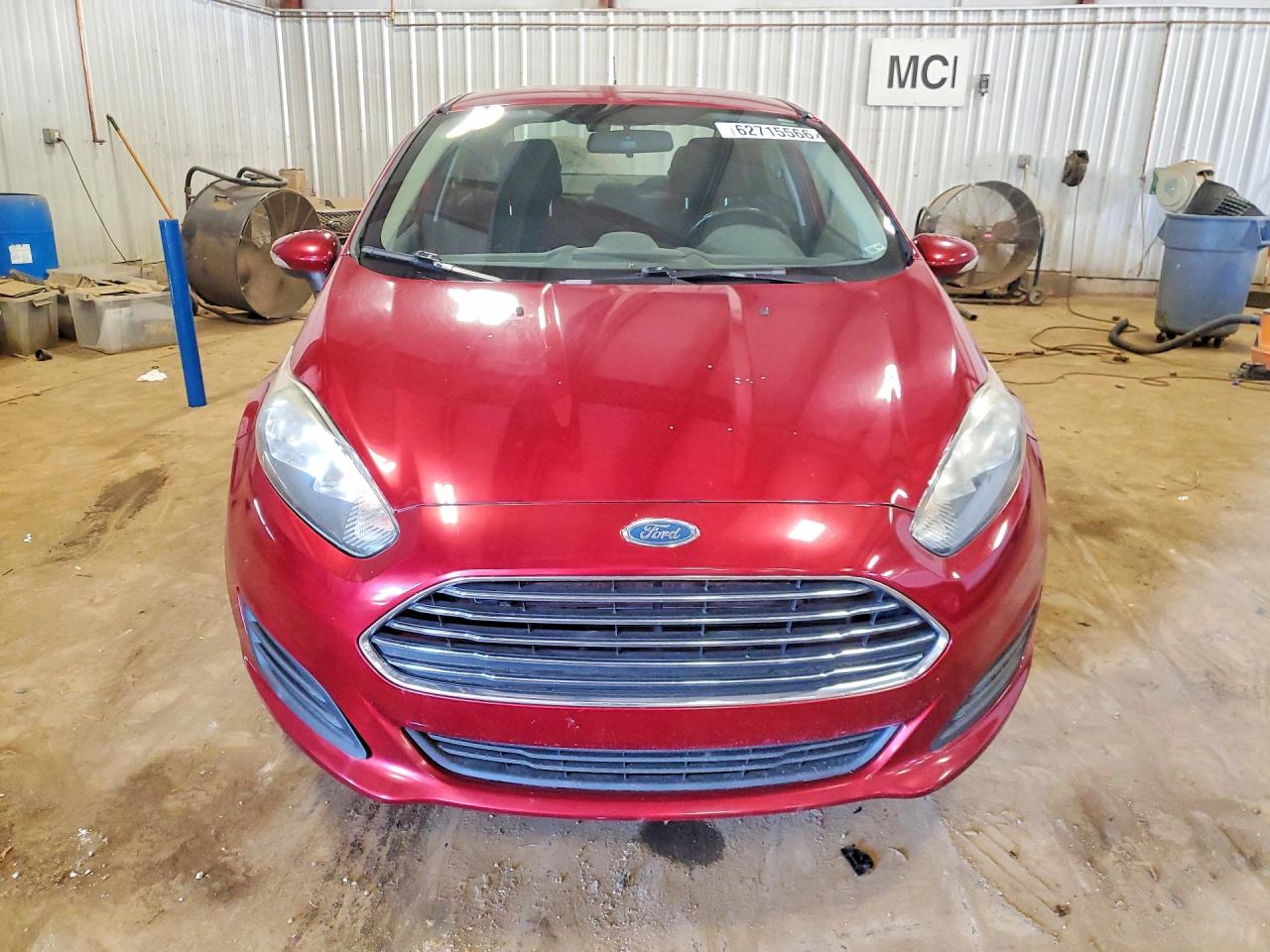 2015 Ford Fiesta Se Red vin: 3FADP4BJ4FM168634
