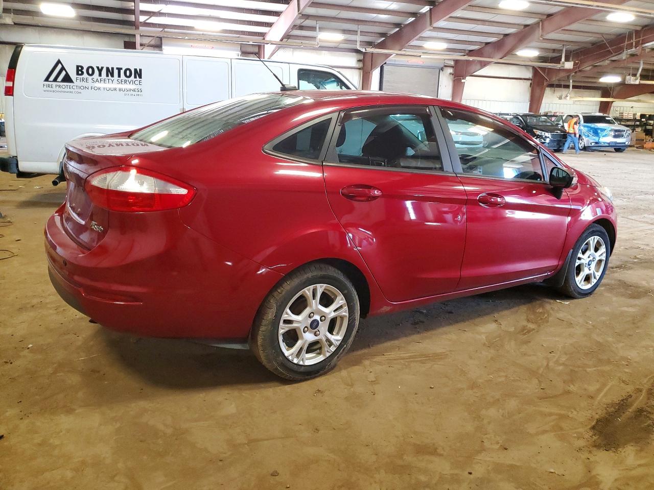 2015 Ford Fiesta Se Red vin: 3FADP4BJ4FM168634