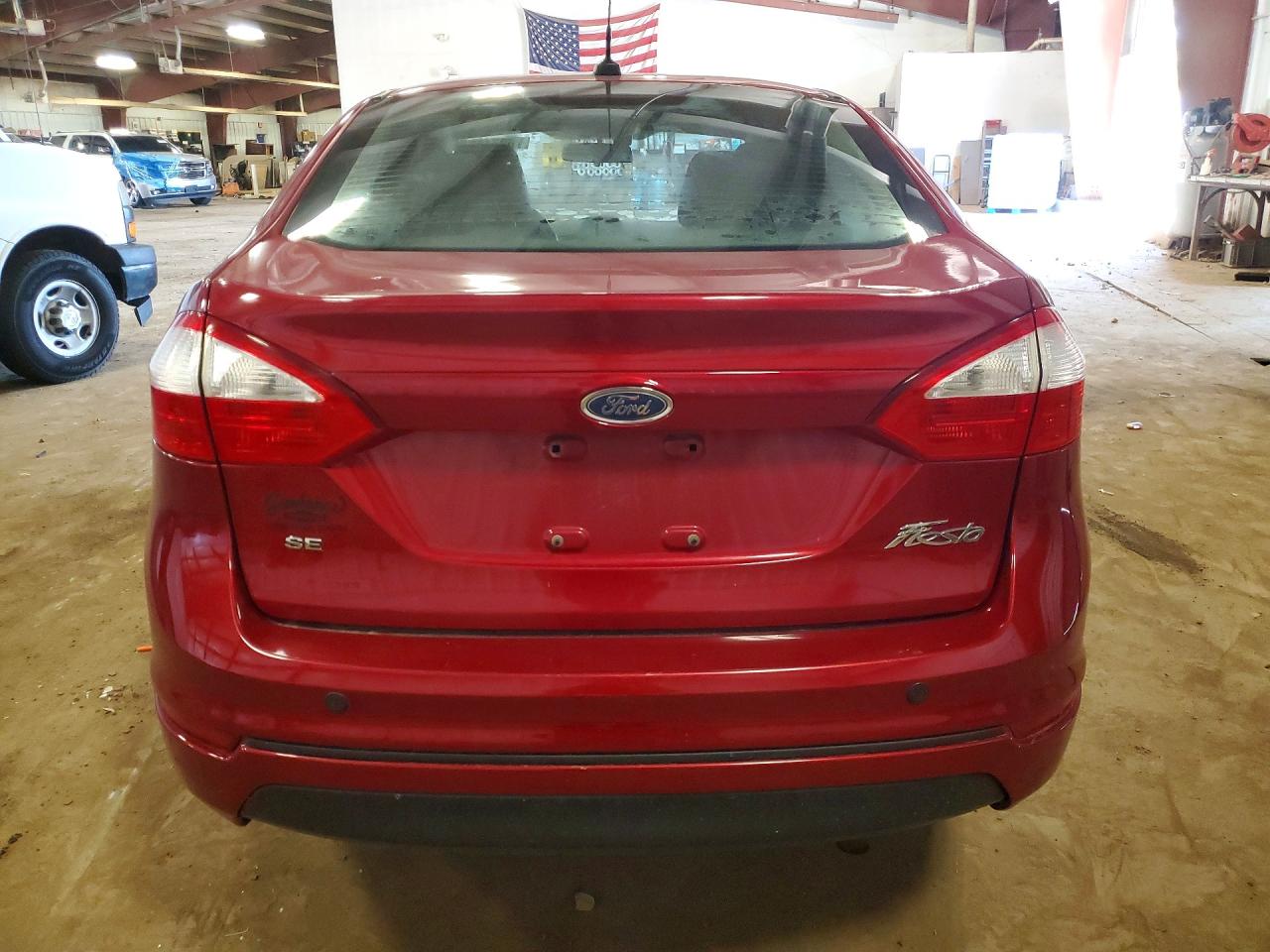 2015 Ford Fiesta Se Red vin: 3FADP4BJ4FM168634