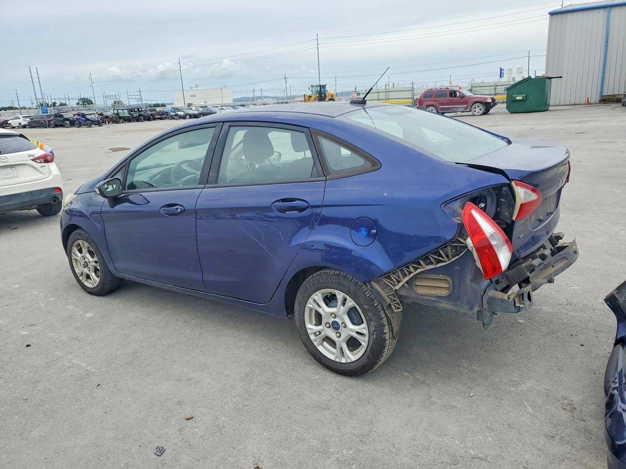 2016 Ford Fiesta Blue vin: 3FADP4BJ4GM125591