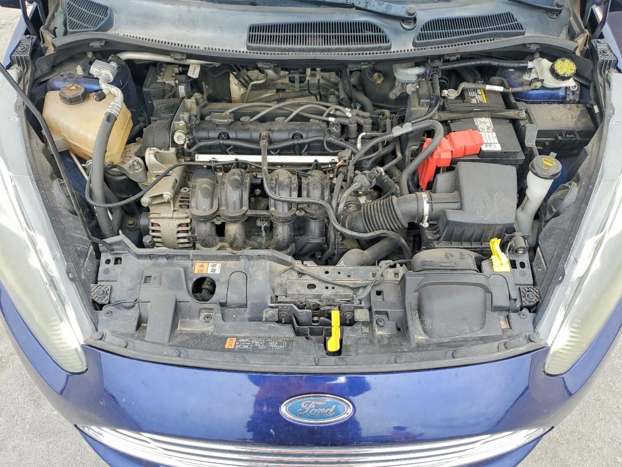 2016 Ford Fiesta Blue vin: 3FADP4BJ4GM125591