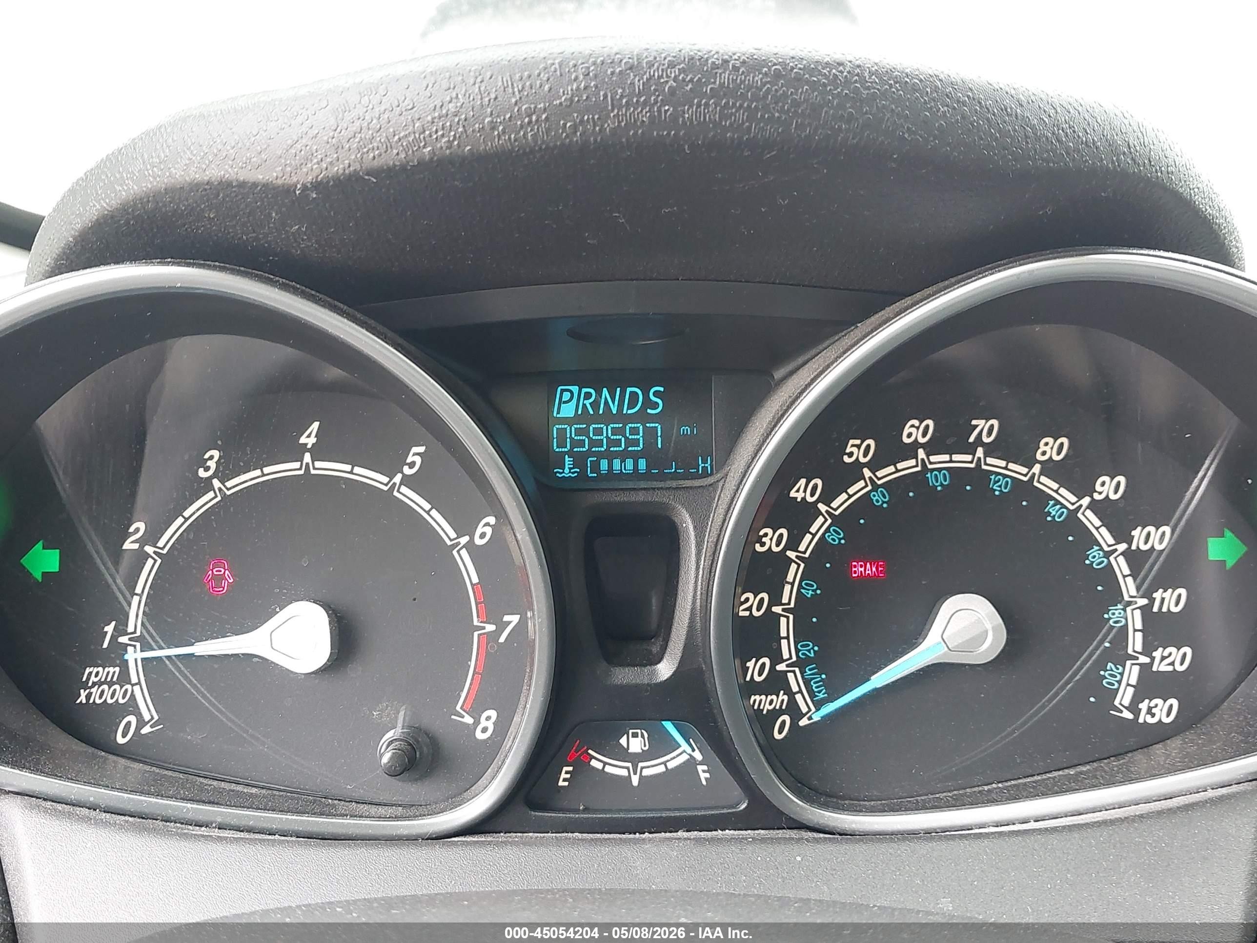 2016 Ford Fiesta Se Серый vin: 3FADP4BJ4GM198329