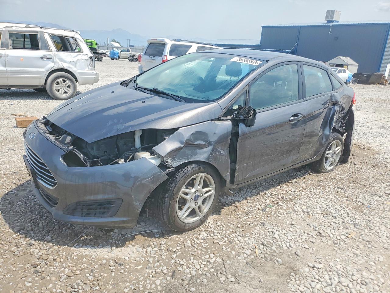 2017 Ford Fiesta Se Угольный vin: 3FADP4BJ4HM110400