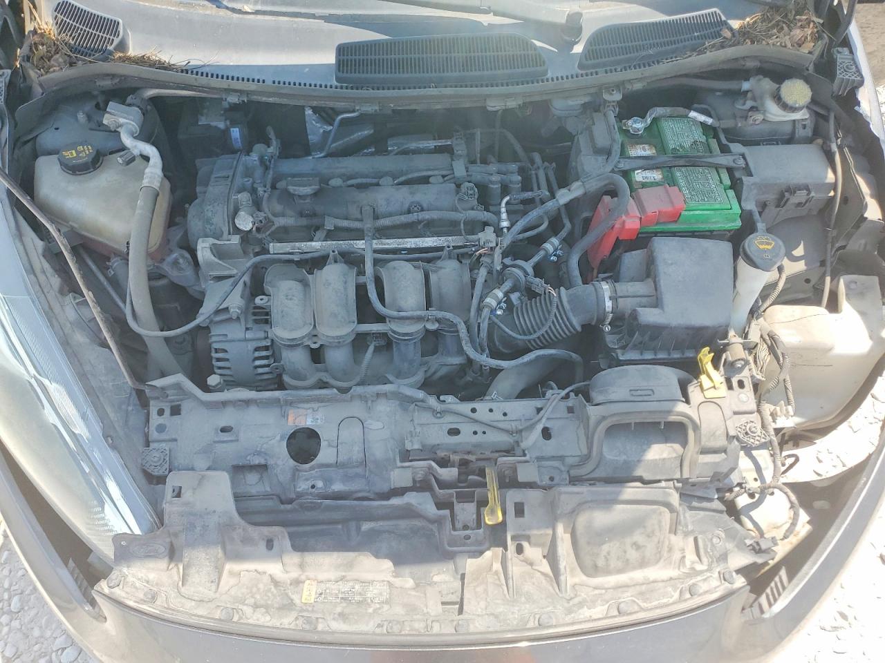 2017 Ford Fiesta Se Charcoal vin: 3FADP4BJ4HM110400