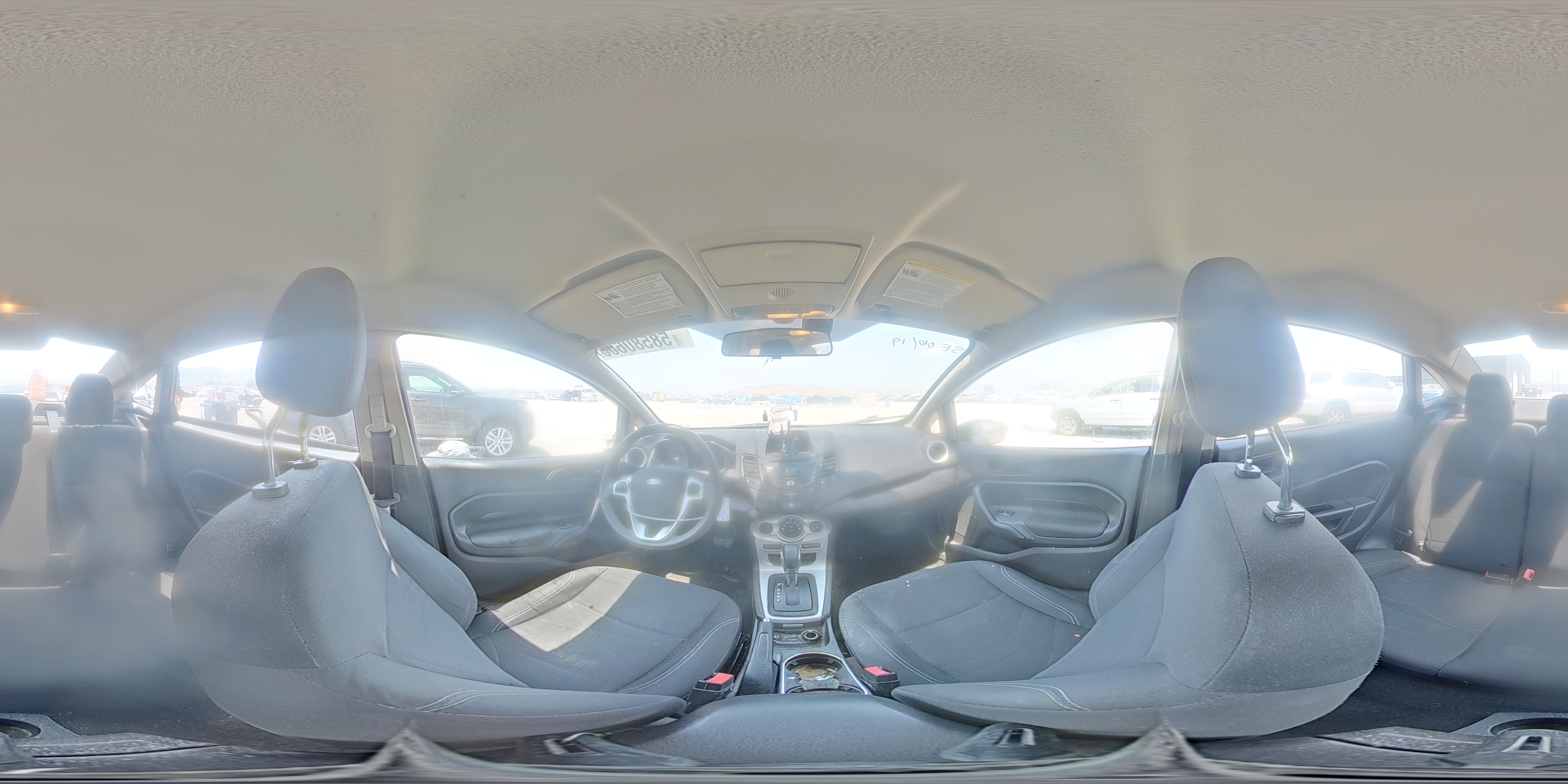 2017 Ford Fiesta Se Charcoal vin: 3FADP4BJ4HM110400