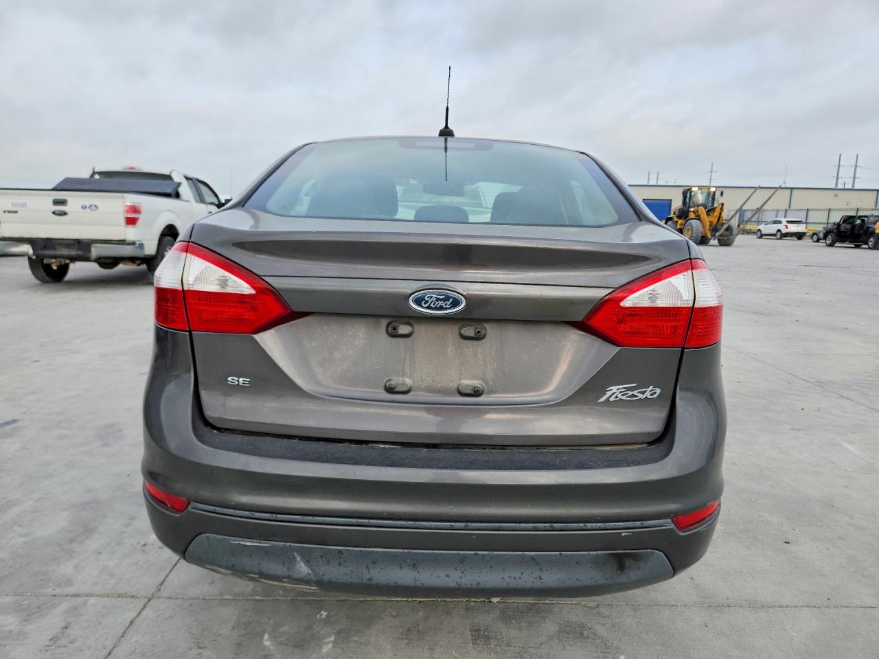 2017 Ford Fiesta Se Gray vin: 3FADP4BJ4HM150850