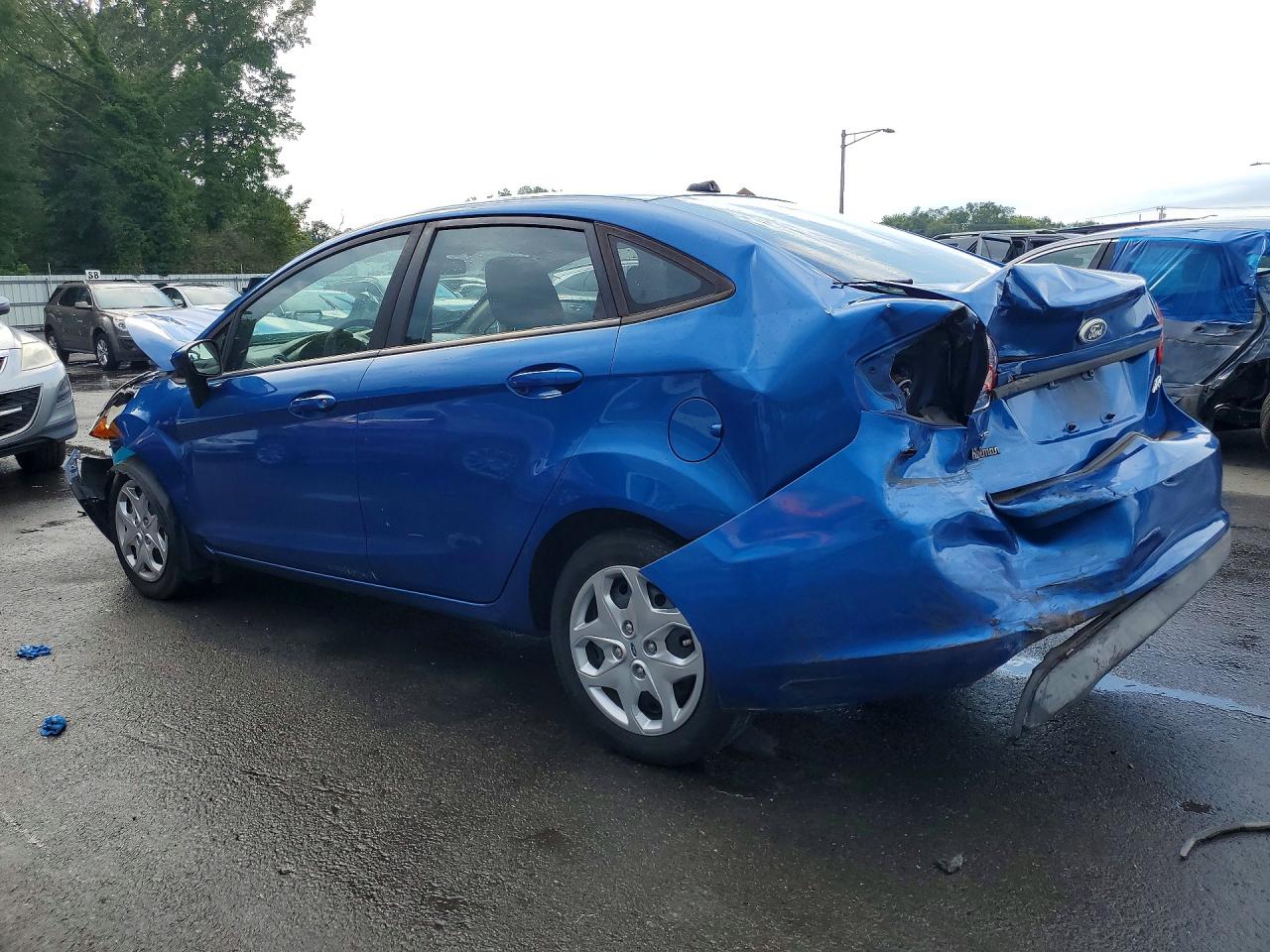 2011 Ford Fiesta Se Blue vin: 3FADP4BJ5BM164263