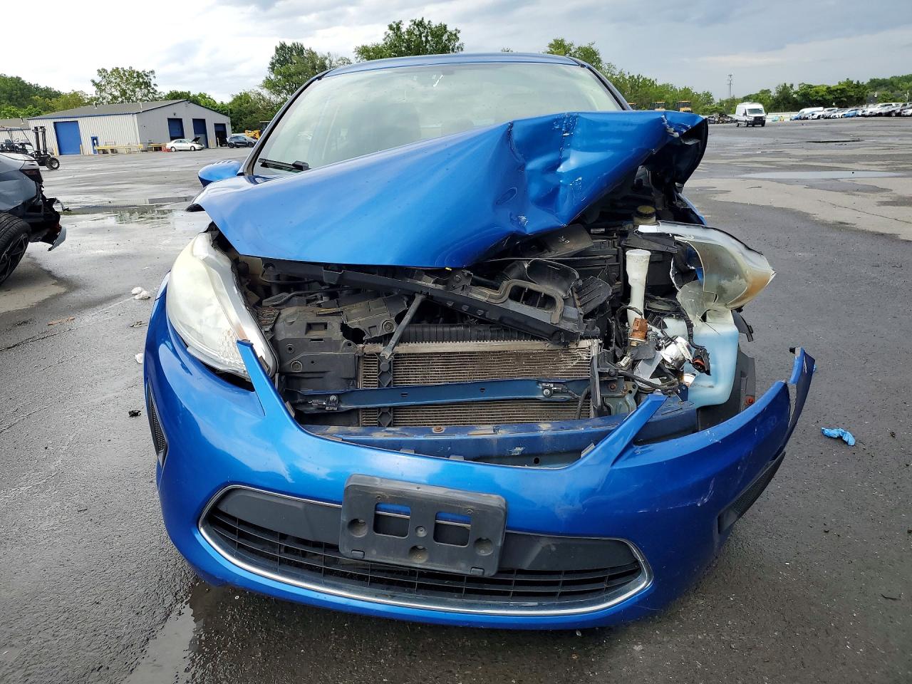2011 Ford Fiesta Se Blue vin: 3FADP4BJ5BM164263