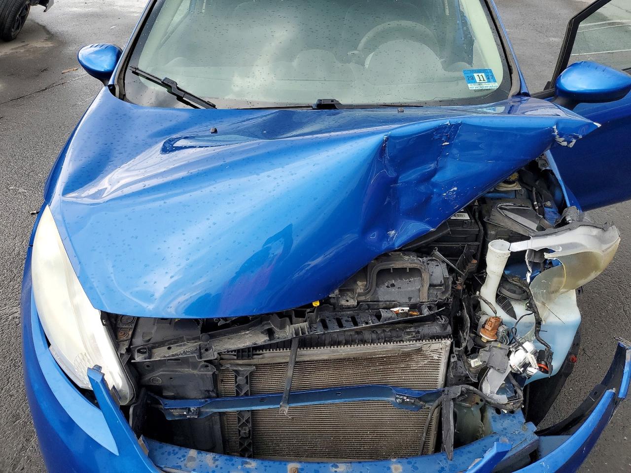 2011 Ford Fiesta Se Blue vin: 3FADP4BJ5BM164263