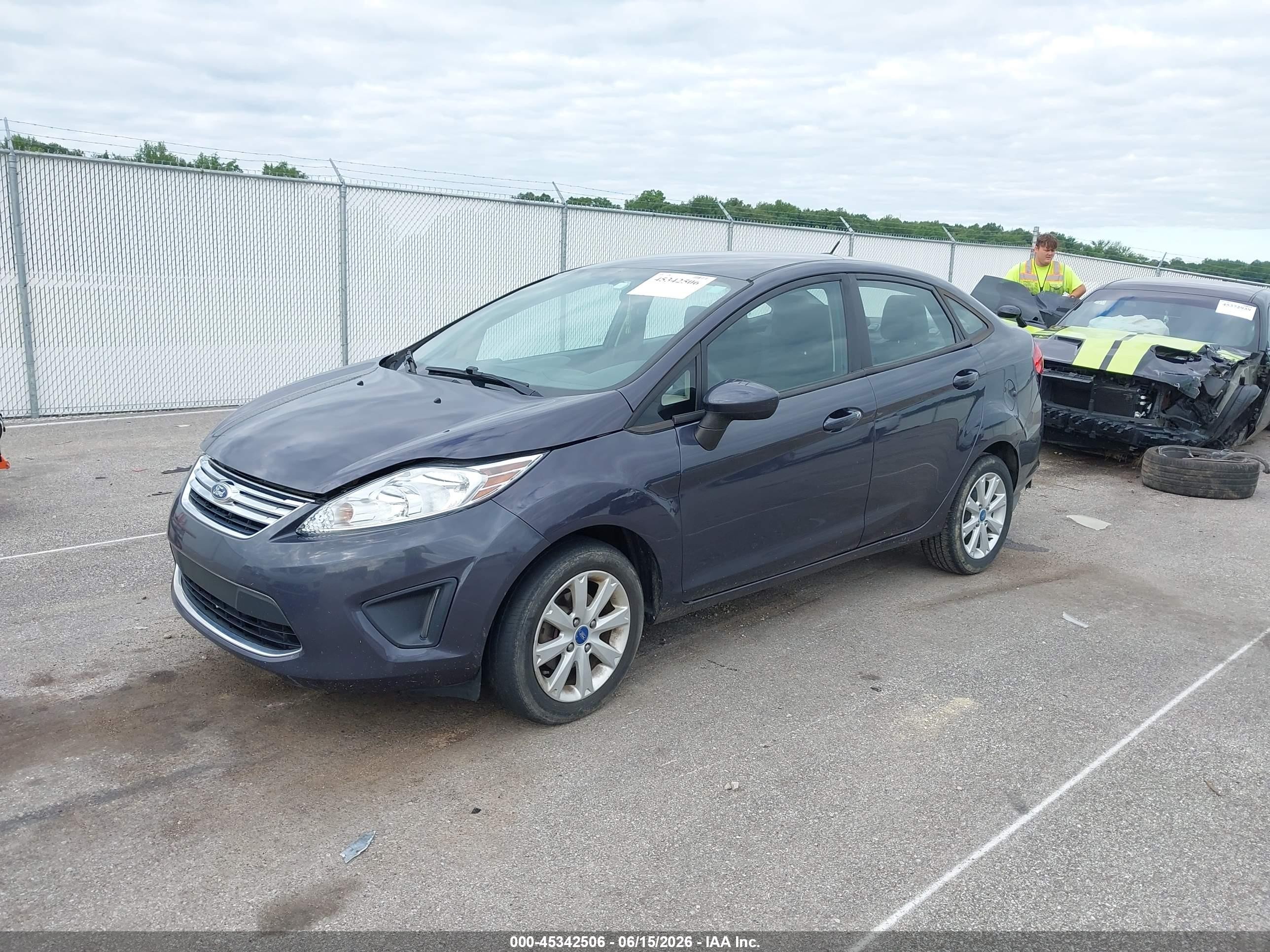 2012 Ford Fiesta Se Gray vin: 3FADP4BJ5CM140322