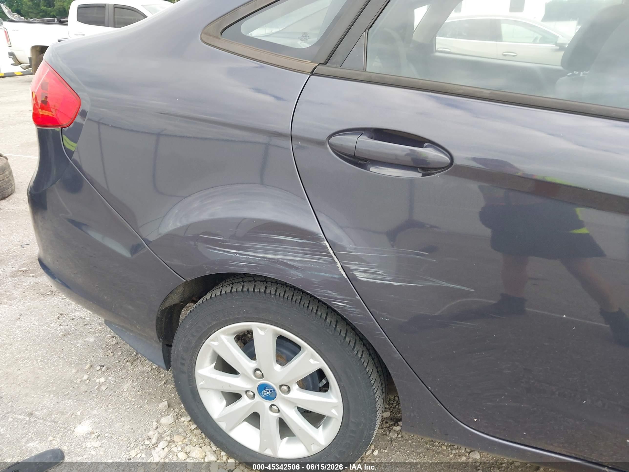 2012 Ford Fiesta Se Gray vin: 3FADP4BJ5CM140322