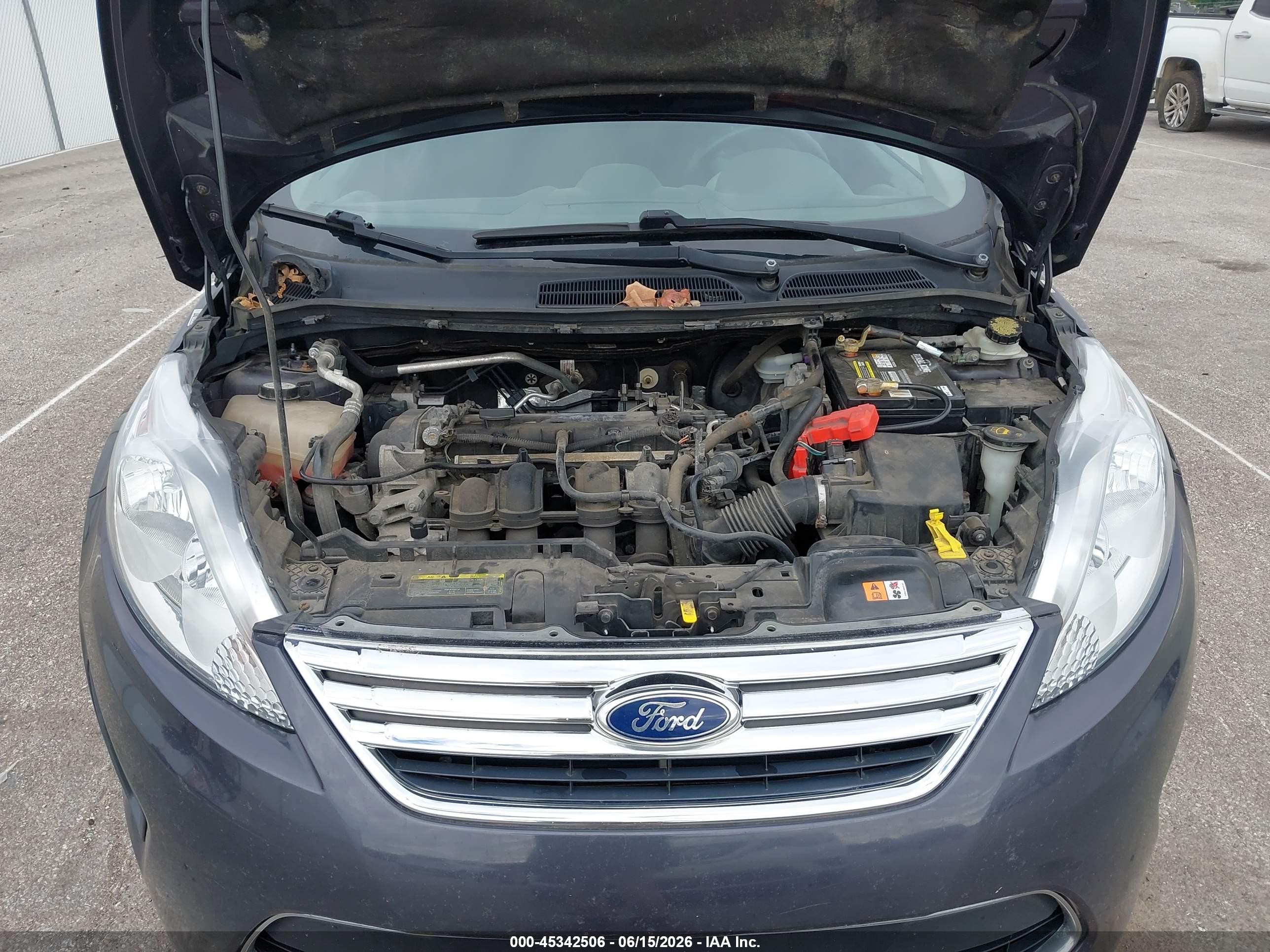 2012 Ford Fiesta Se Gray vin: 3FADP4BJ5CM140322