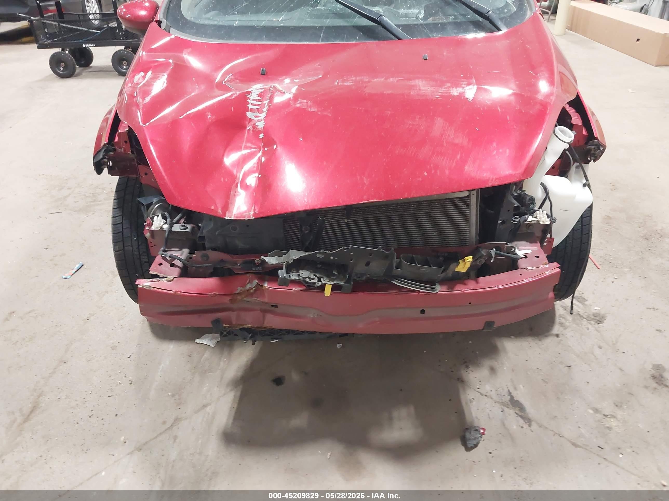 2012 Ford Fiesta Se Red vin: 3FADP4BJ5CM150526