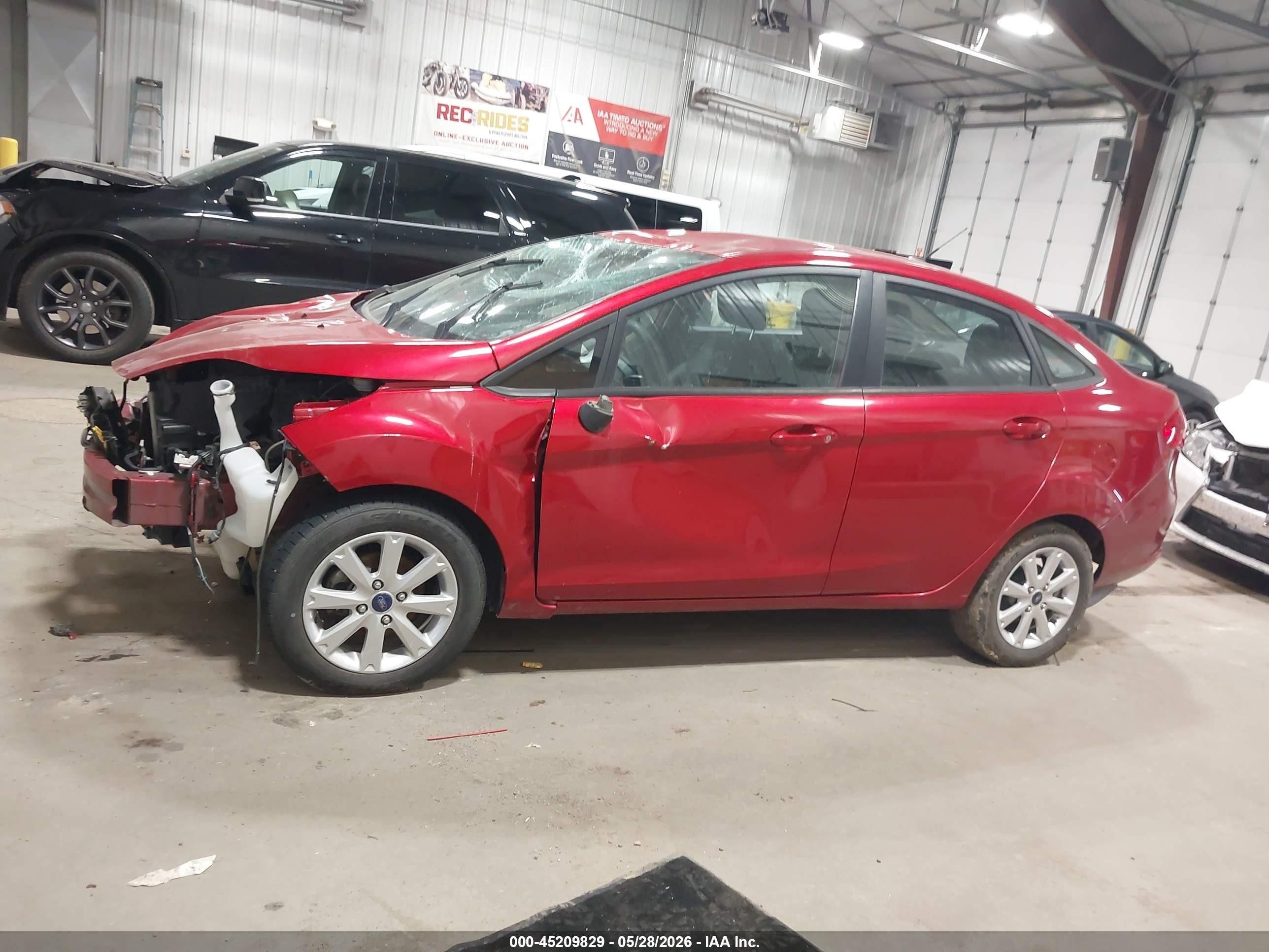 2012 Ford Fiesta Se Red vin: 3FADP4BJ5CM150526