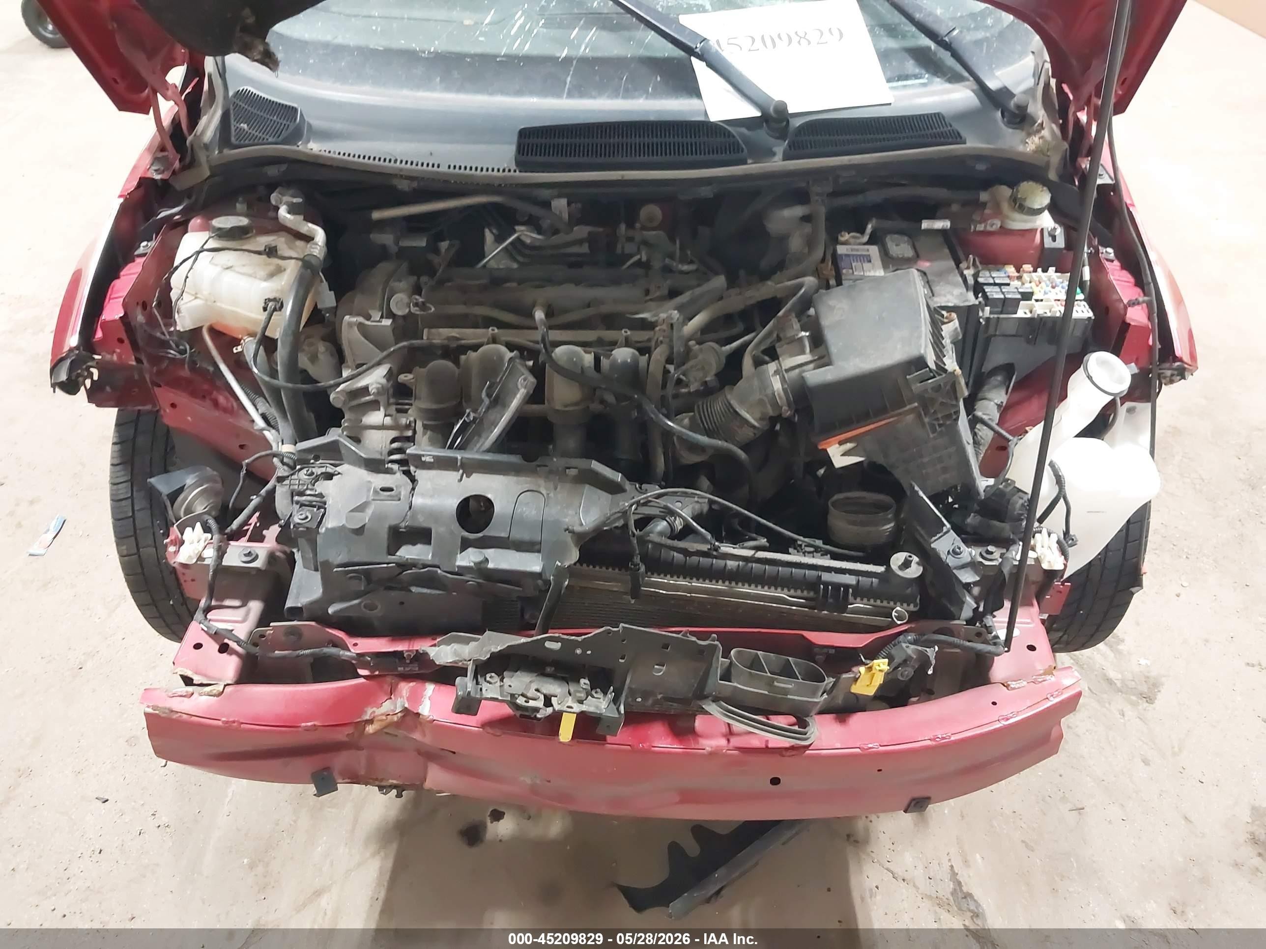 2012 Ford Fiesta Se Red vin: 3FADP4BJ5CM150526