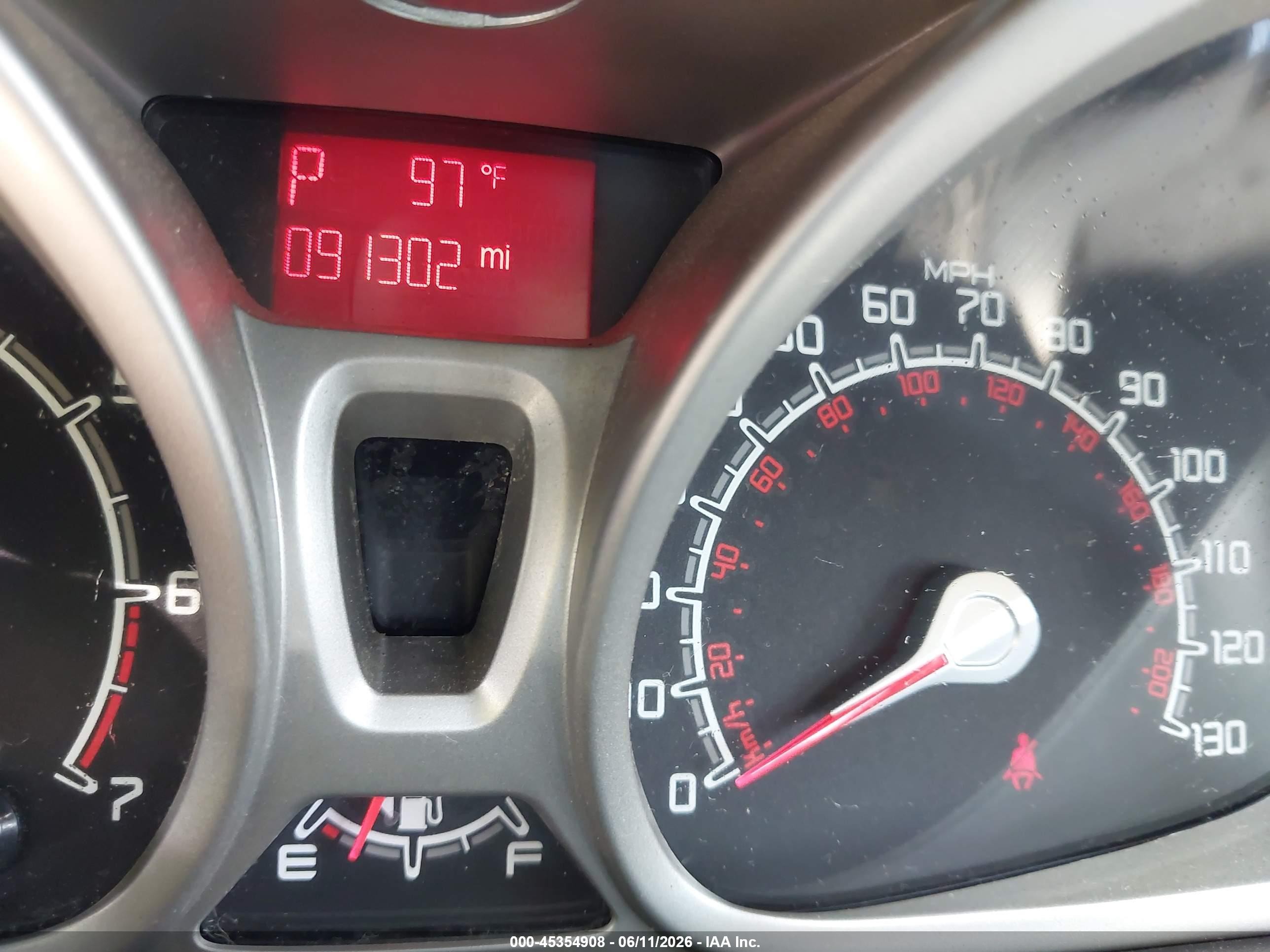 2012 Ford Fiesta Se Red vin: 3FADP4BJ5CM156004