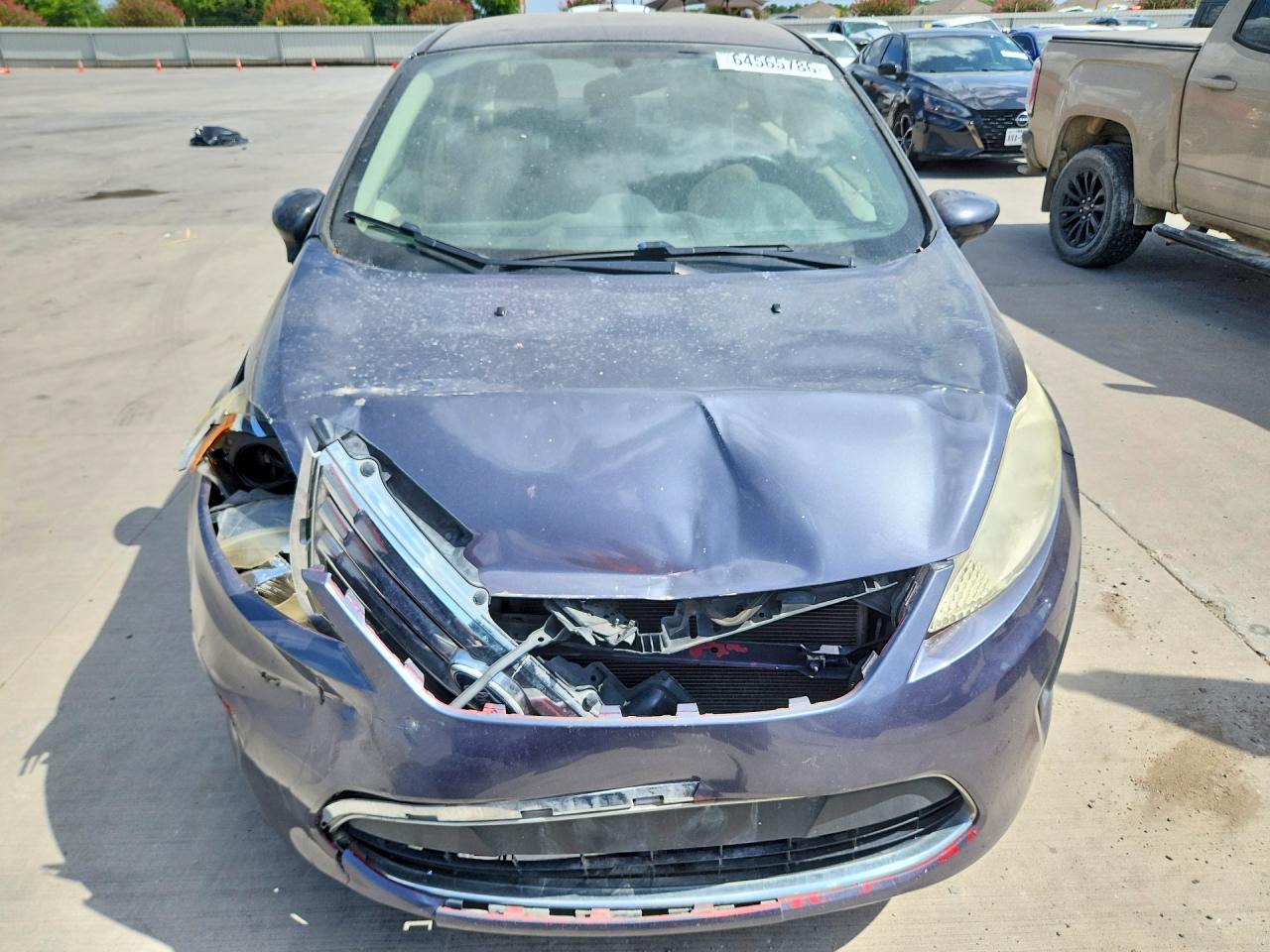 2012 Ford Fiesta Se Blue vin: 3FADP4BJ5CM176401