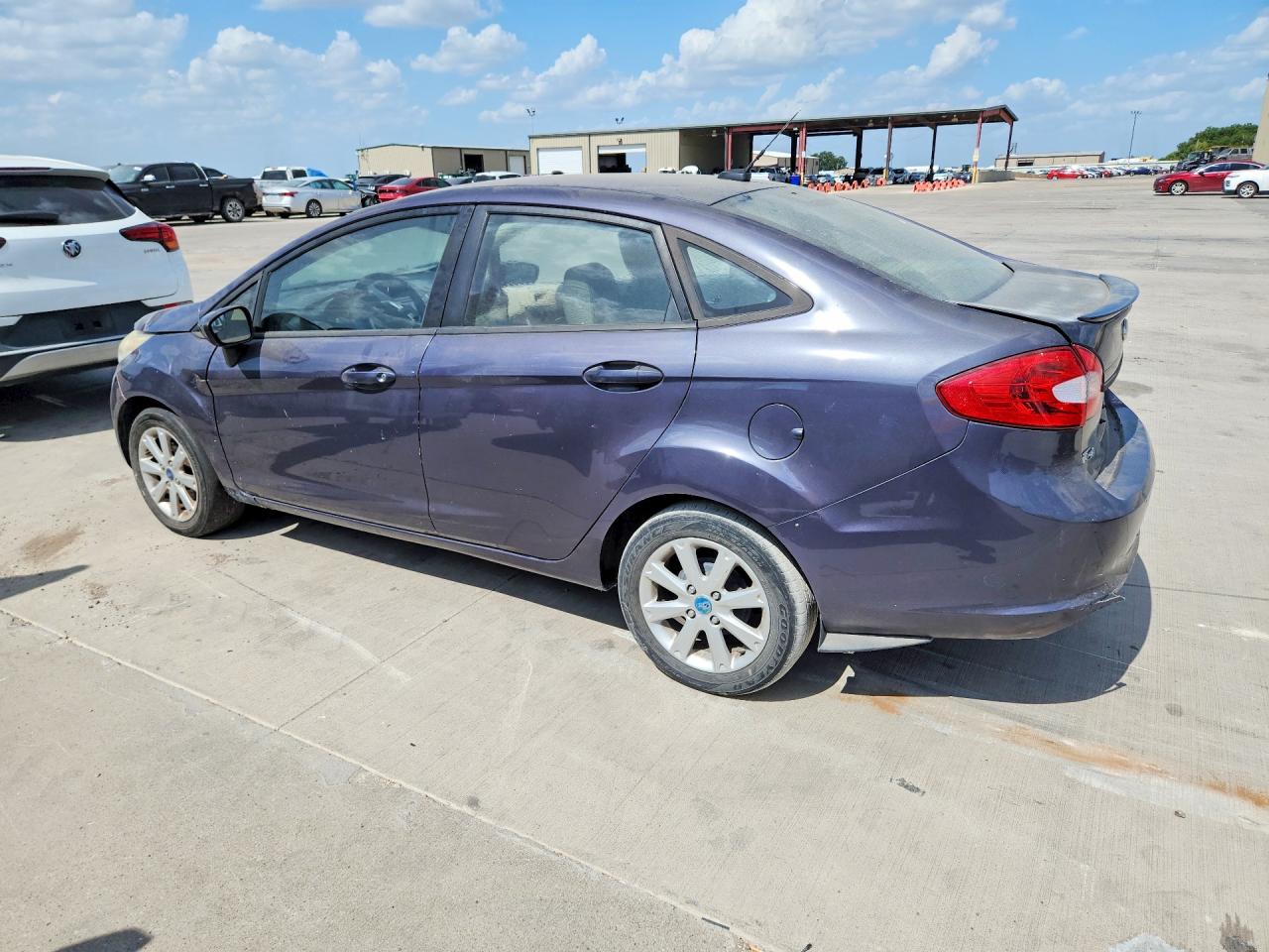 2012 Ford Fiesta Se Blue vin: 3FADP4BJ5CM176401