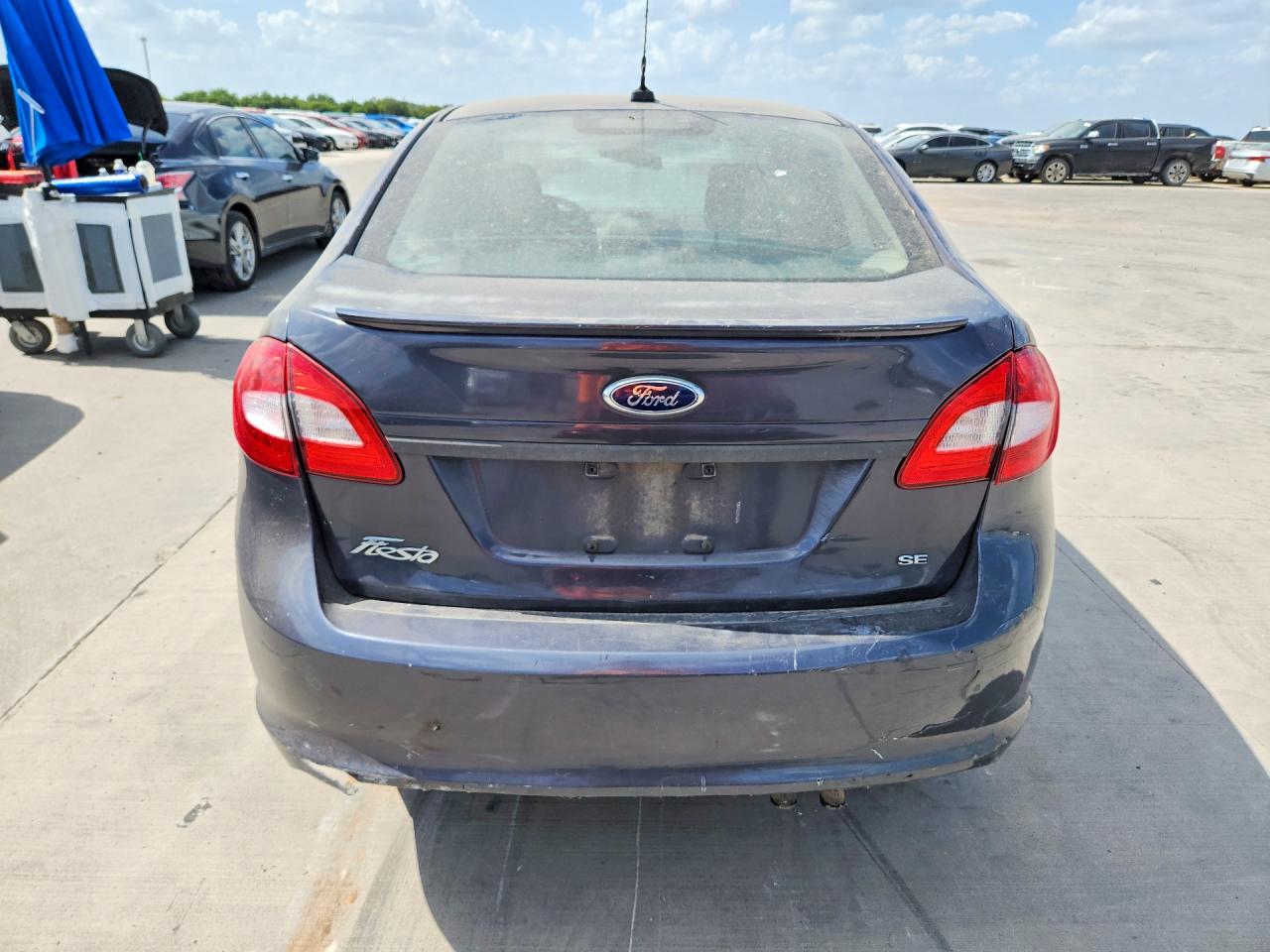 2012 Ford Fiesta Se Blue vin: 3FADP4BJ5CM176401
