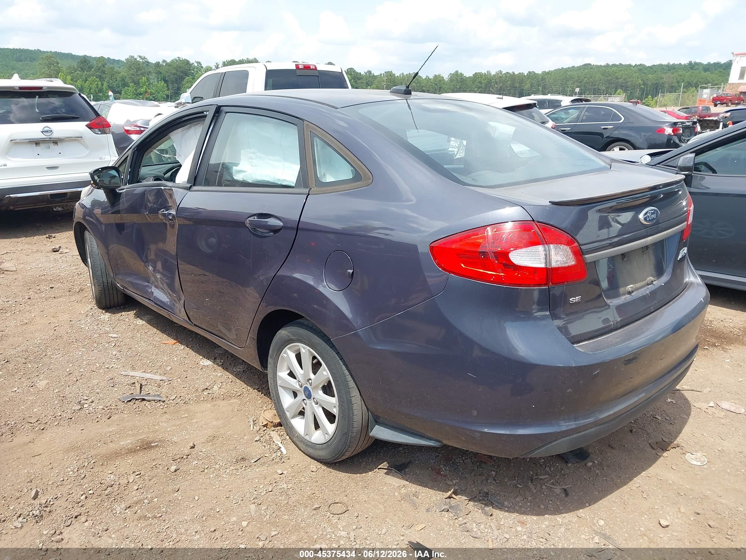 2013 Ford Fiesta Se Dark Brown vin: 3FADP4BJ5DM103207
