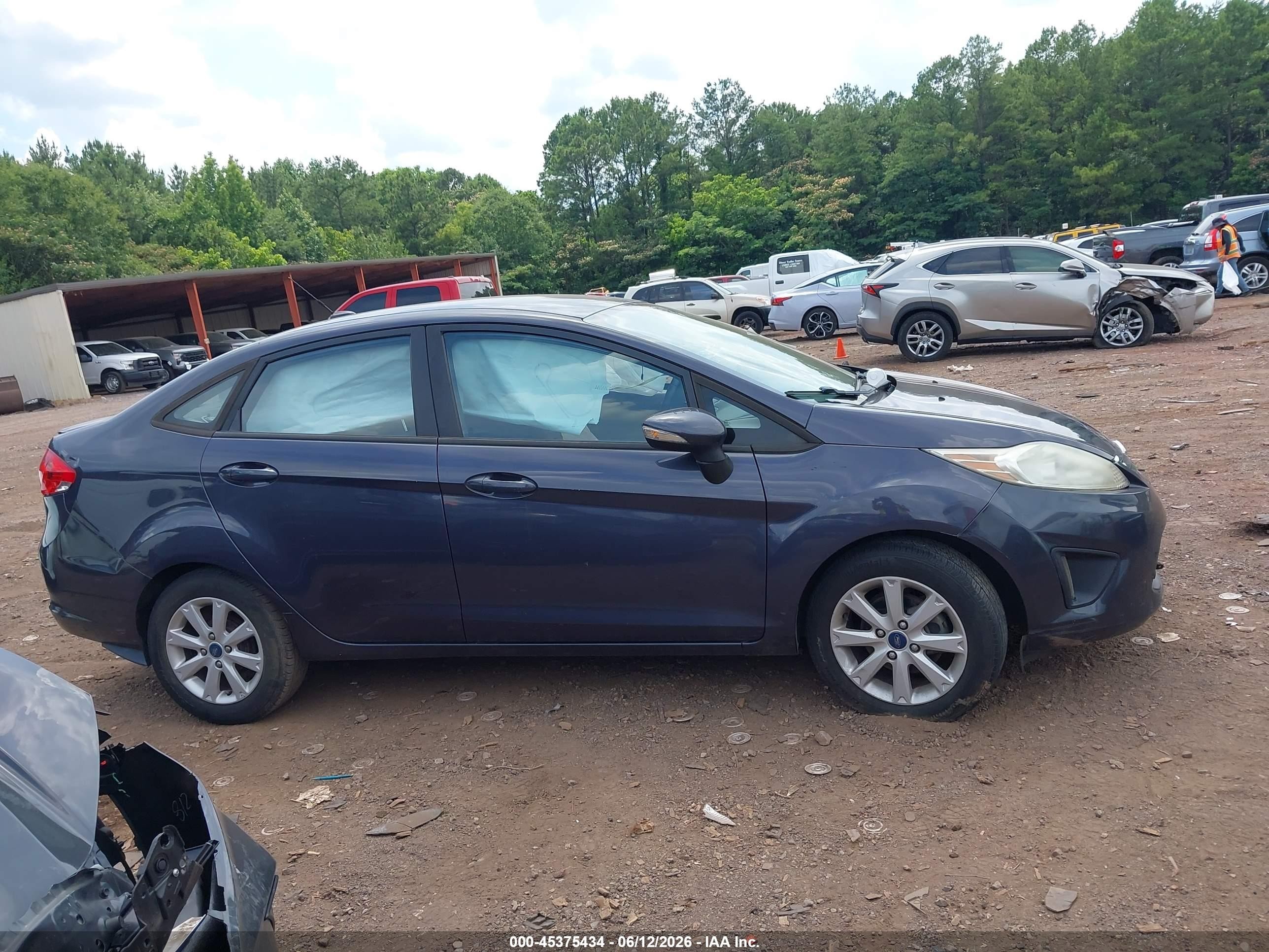 2013 Ford Fiesta Se Dark Brown vin: 3FADP4BJ5DM103207