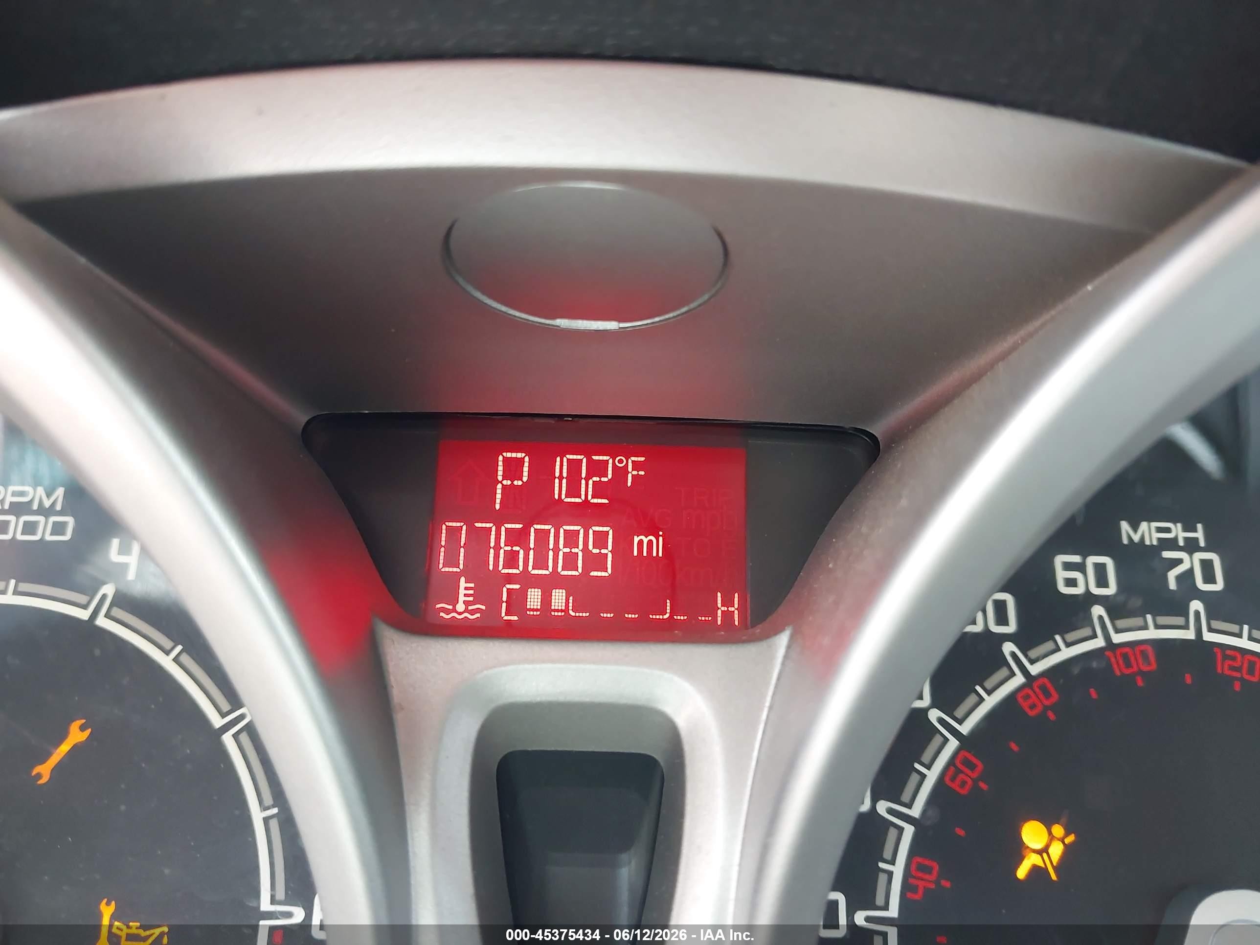 2013 Ford Fiesta Se Dark Brown vin: 3FADP4BJ5DM103207