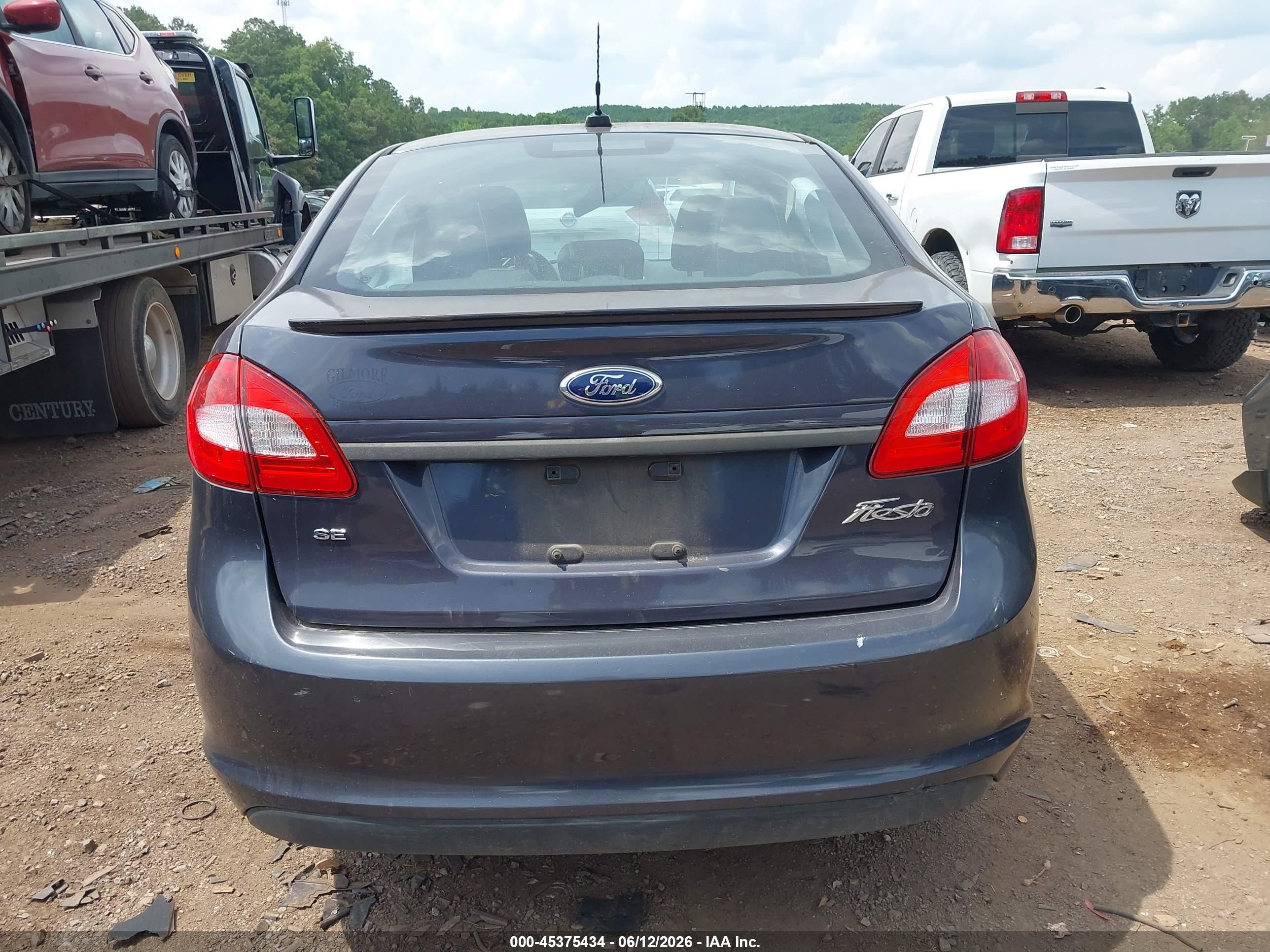 2013 Ford Fiesta Se Dark Brown vin: 3FADP4BJ5DM103207