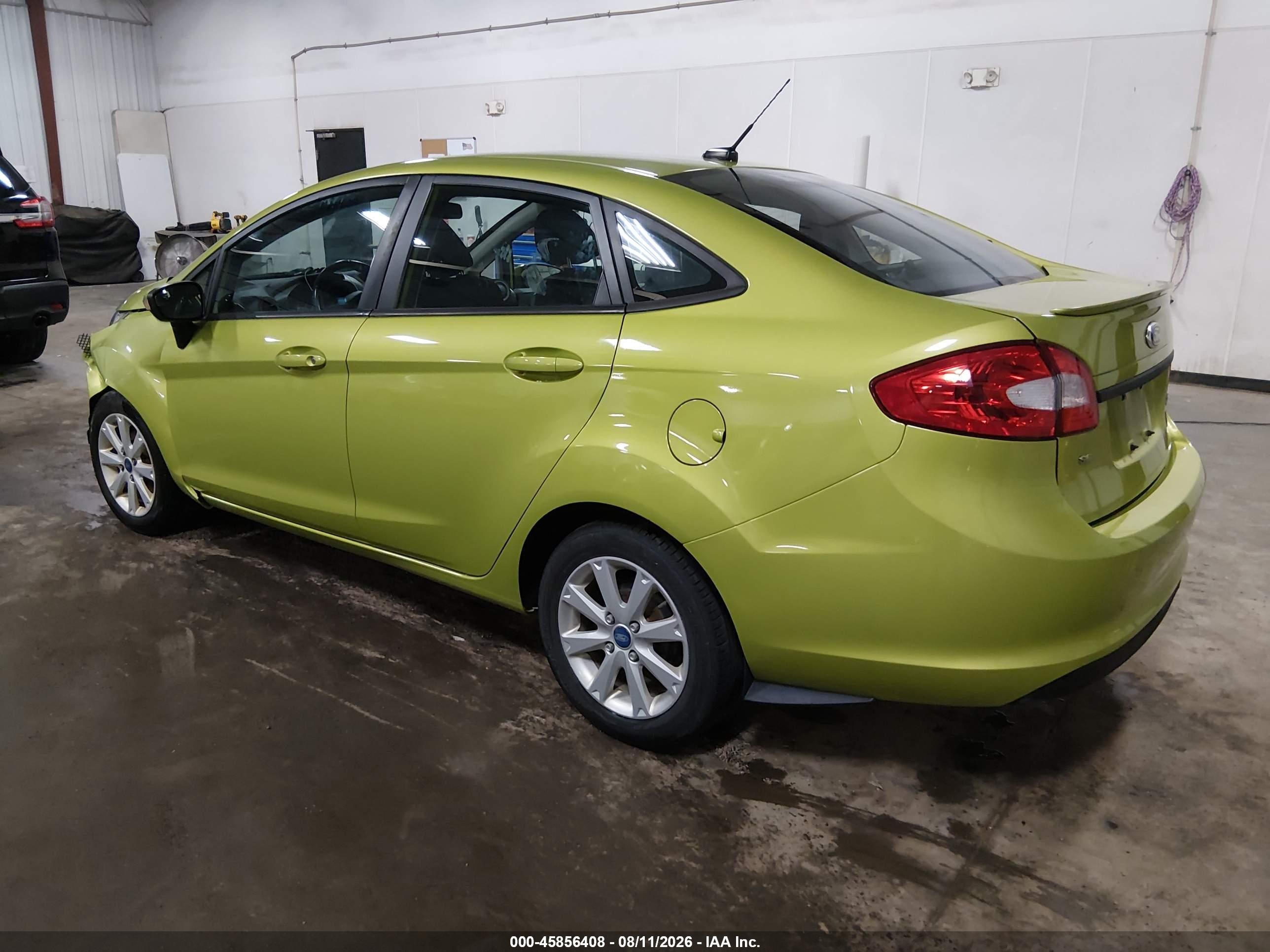 2013 Ford Fiesta Se Green vin: 3FADP4BJ5DM109234