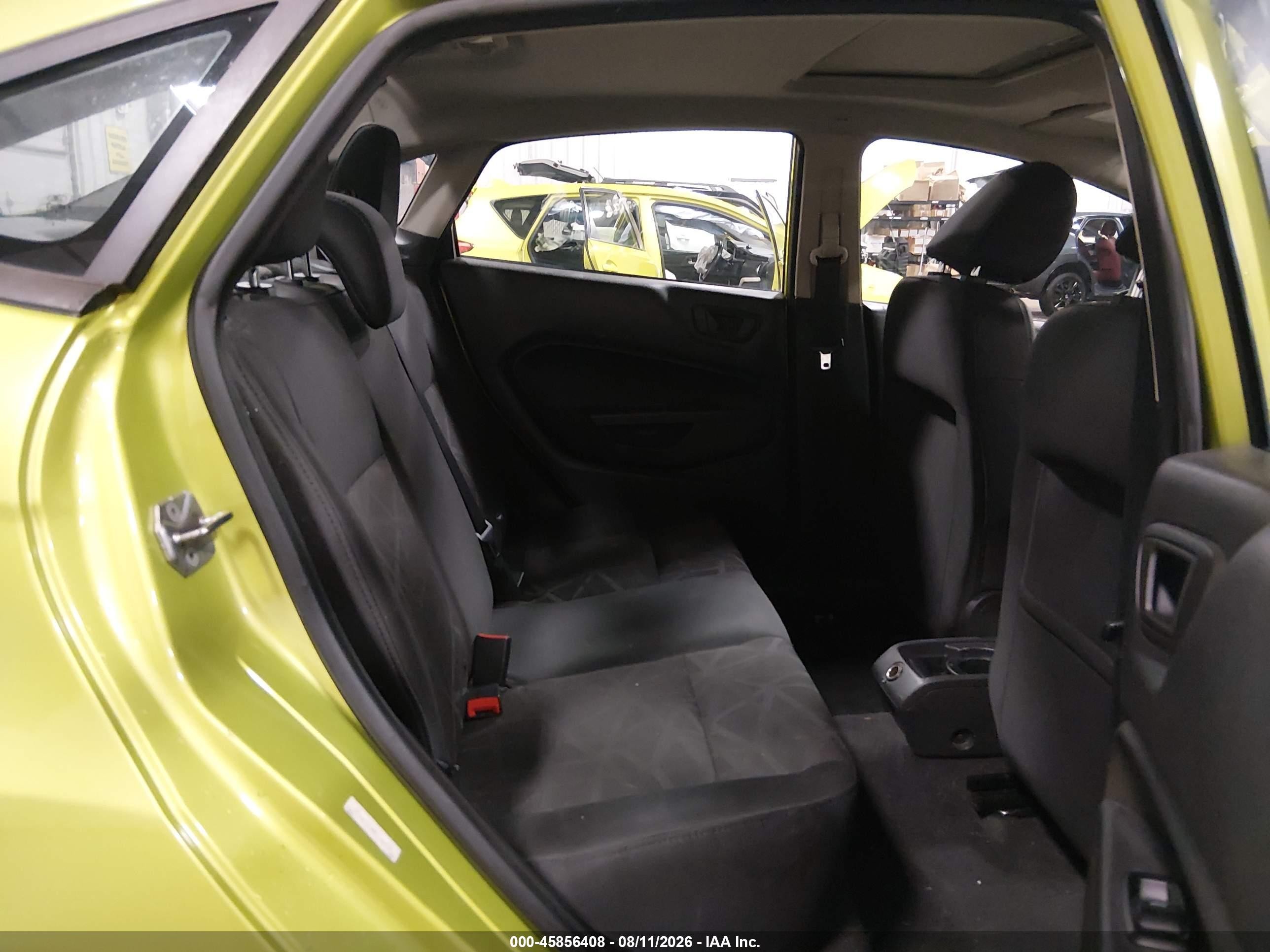 2013 Ford Fiesta Se Green vin: 3FADP4BJ5DM109234