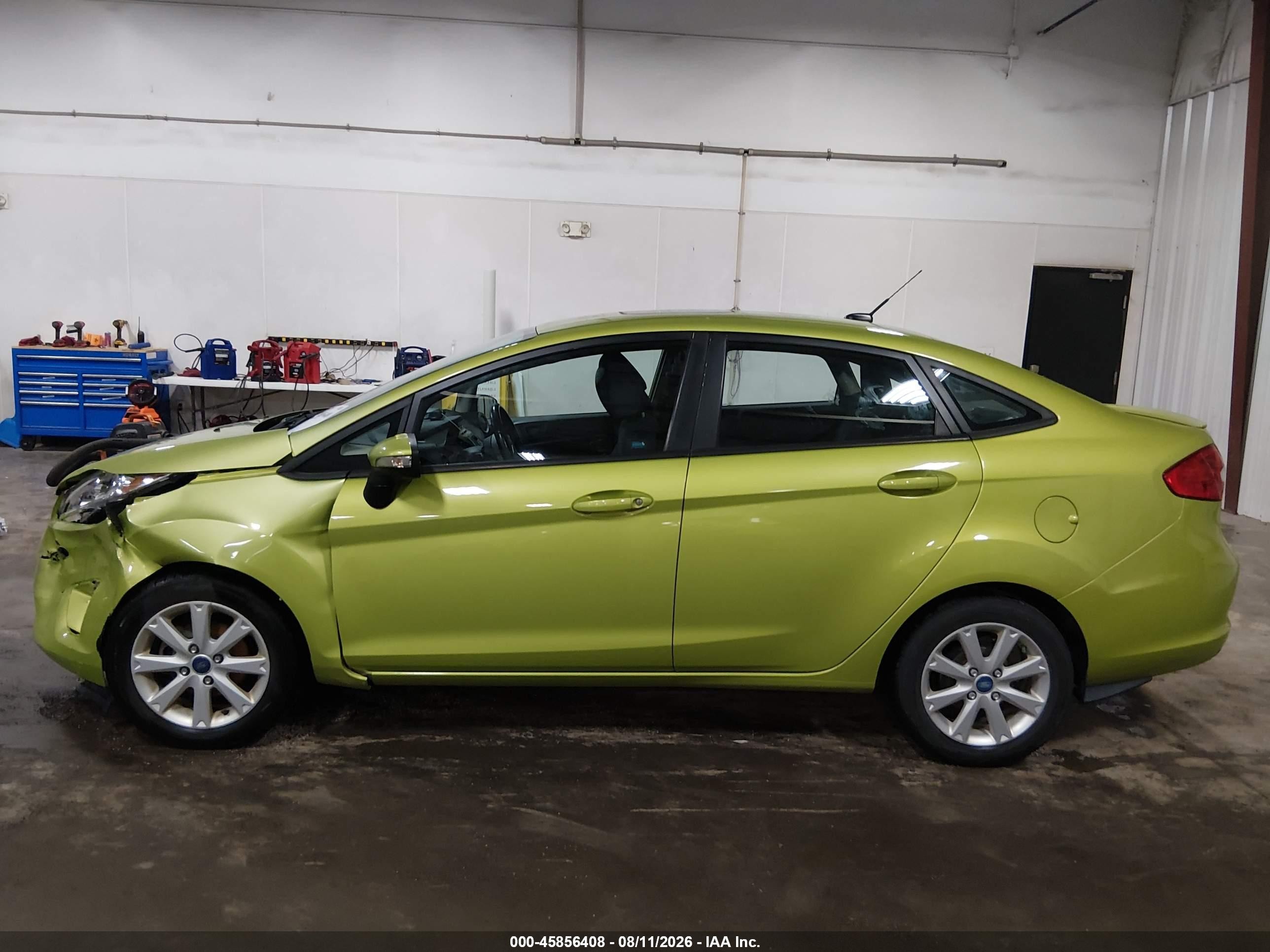 2013 Ford Fiesta Se Green vin: 3FADP4BJ5DM109234