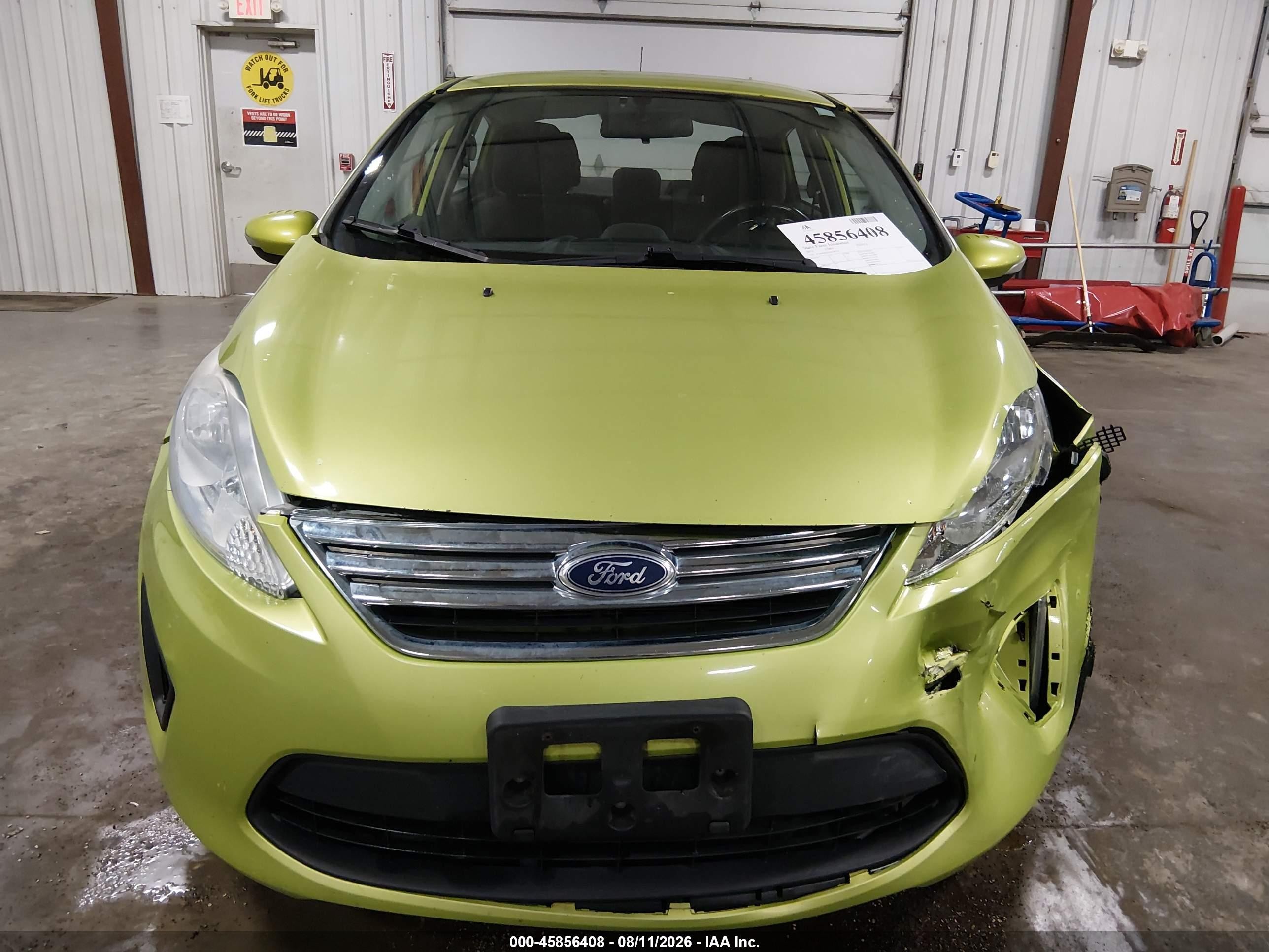 2013 Ford Fiesta Se Green vin: 3FADP4BJ5DM109234