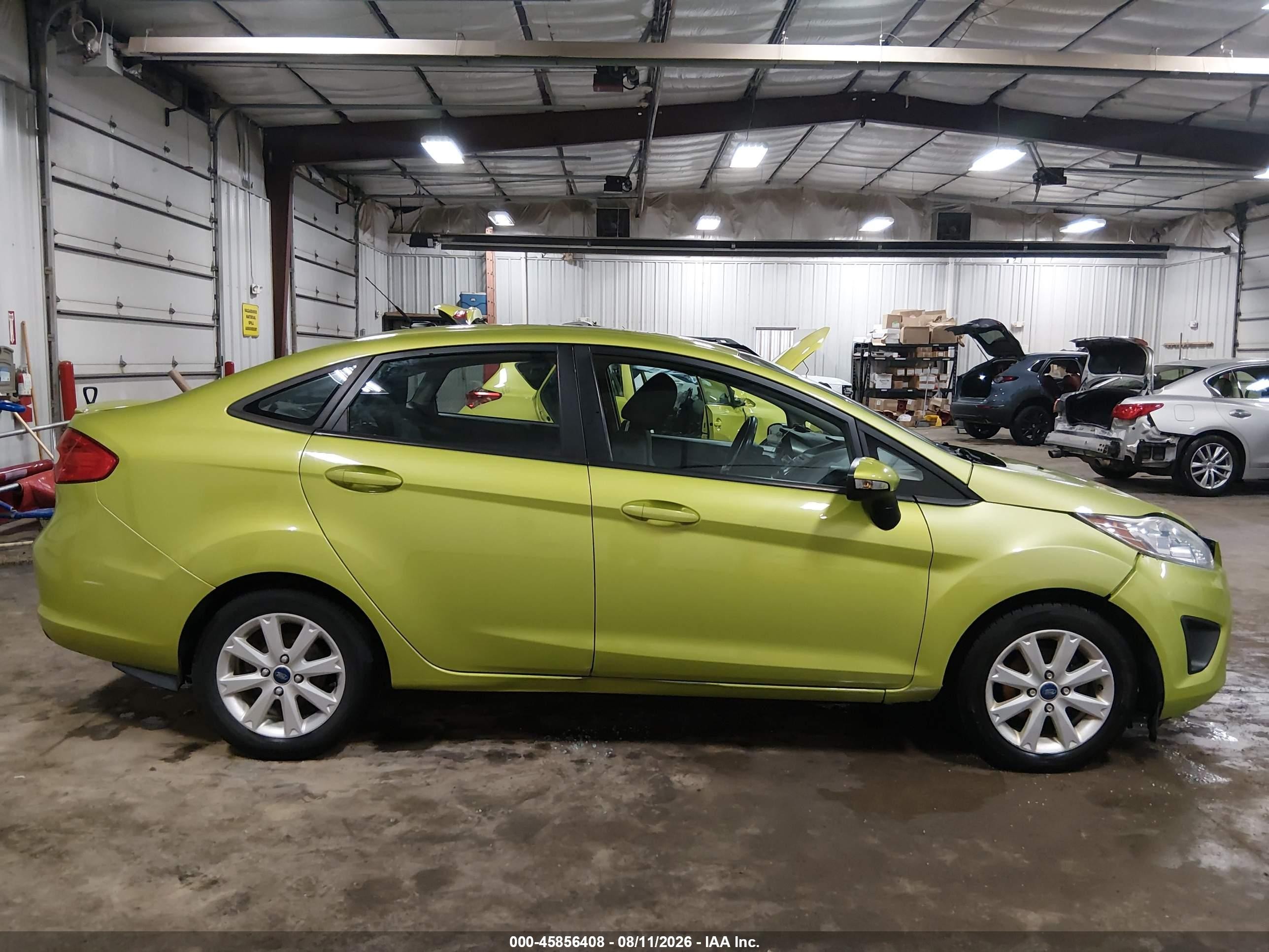 2013 Ford Fiesta Se Green vin: 3FADP4BJ5DM109234