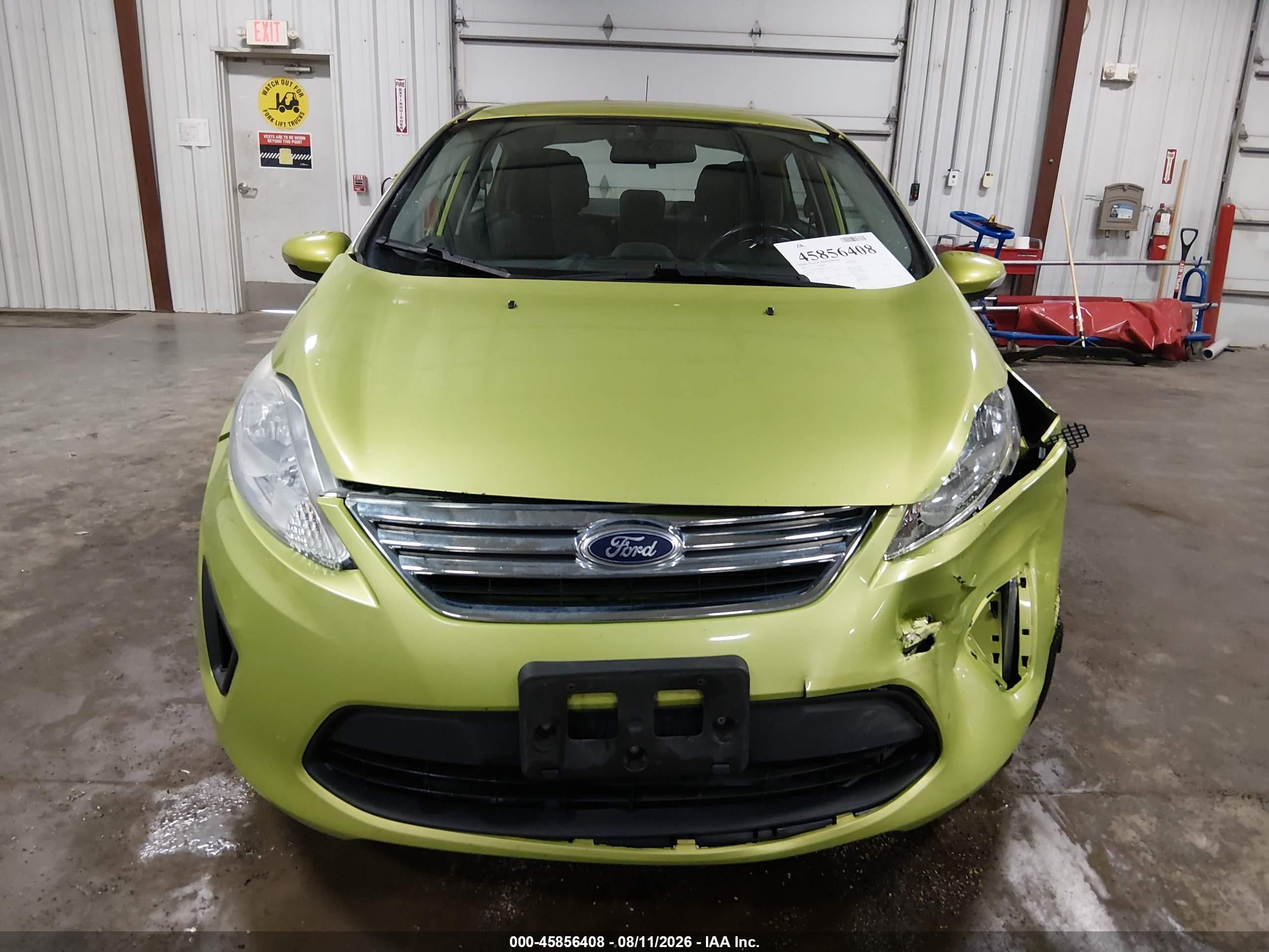 2013 Ford Fiesta Se Green vin: 3FADP4BJ5DM109234