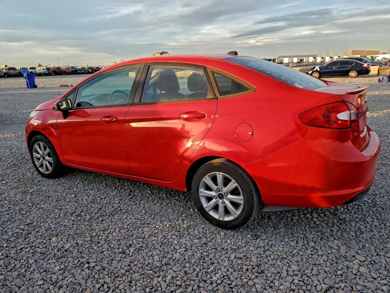 2013 Ford Fiesta Se Red vin: 3FADP4BJ5DM132206