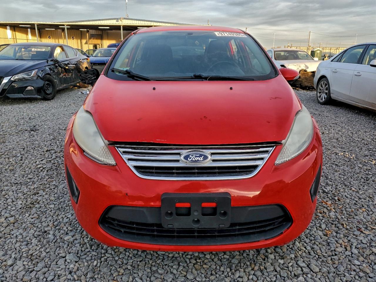 2013 Ford Fiesta Se Red vin: 3FADP4BJ5DM132206