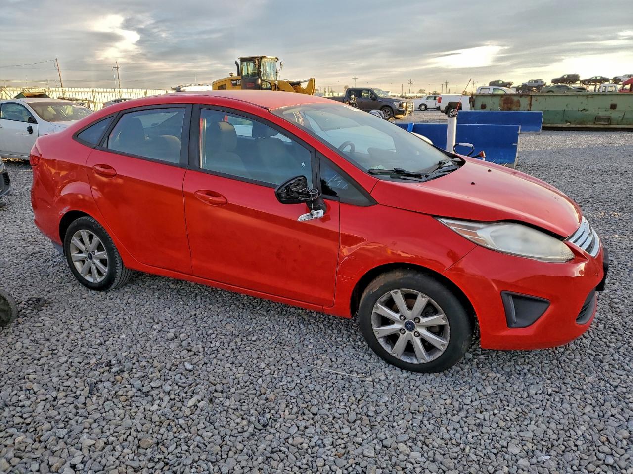 2013 Ford Fiesta Se Red vin: 3FADP4BJ5DM132206
