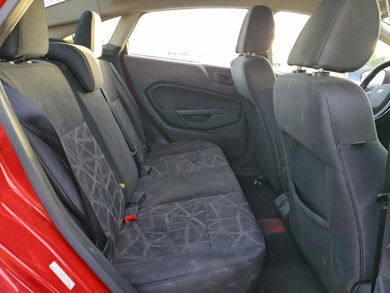 2013 Ford Fiesta Se Red vin: 3FADP4BJ5DM132206