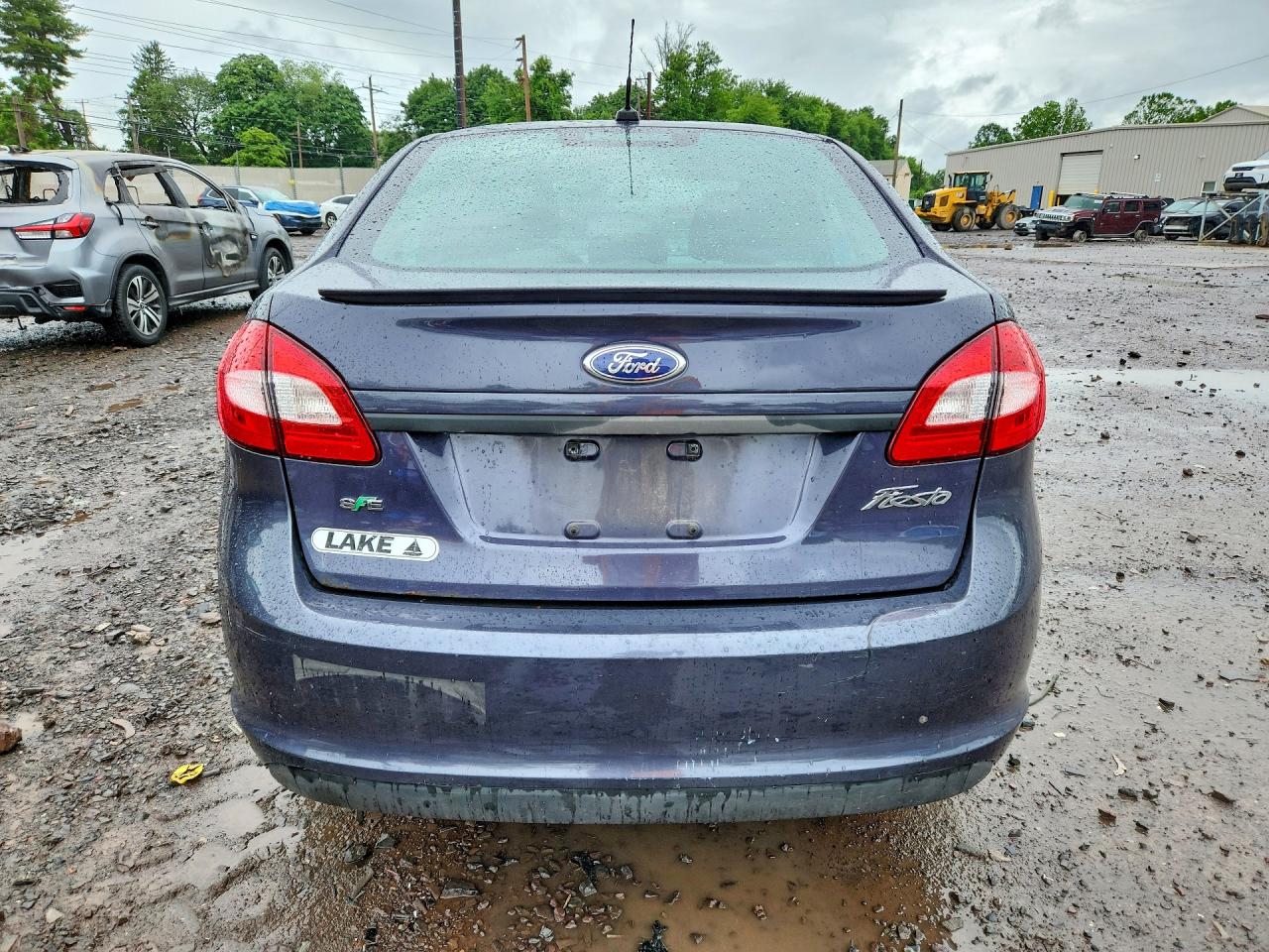 2013 Ford Fiesta Se Gray vin: 3FADP4BJ5DM183110