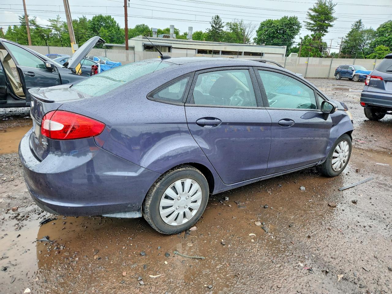 2013 Ford Fiesta Se Gray vin: 3FADP4BJ5DM183110