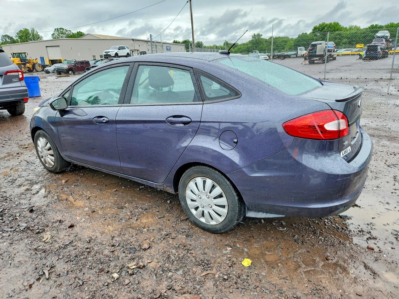 2013 Ford Fiesta Se Gray vin: 3FADP4BJ5DM183110