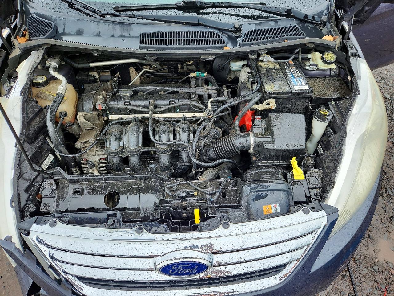 2013 Ford Fiesta Se Gray vin: 3FADP4BJ5DM183110
